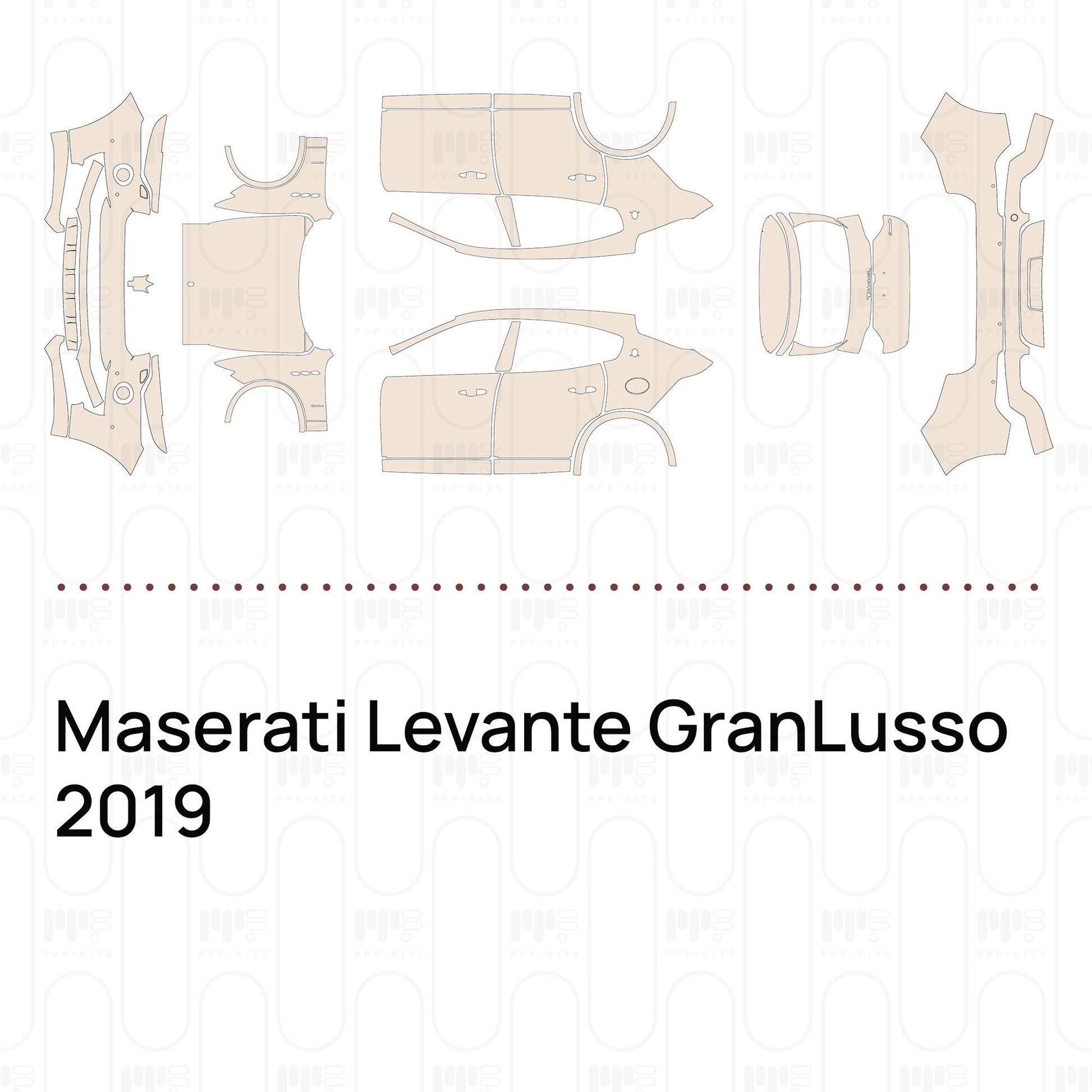 Pre-CutPPFMaseratiLevanteGranLusso2019
