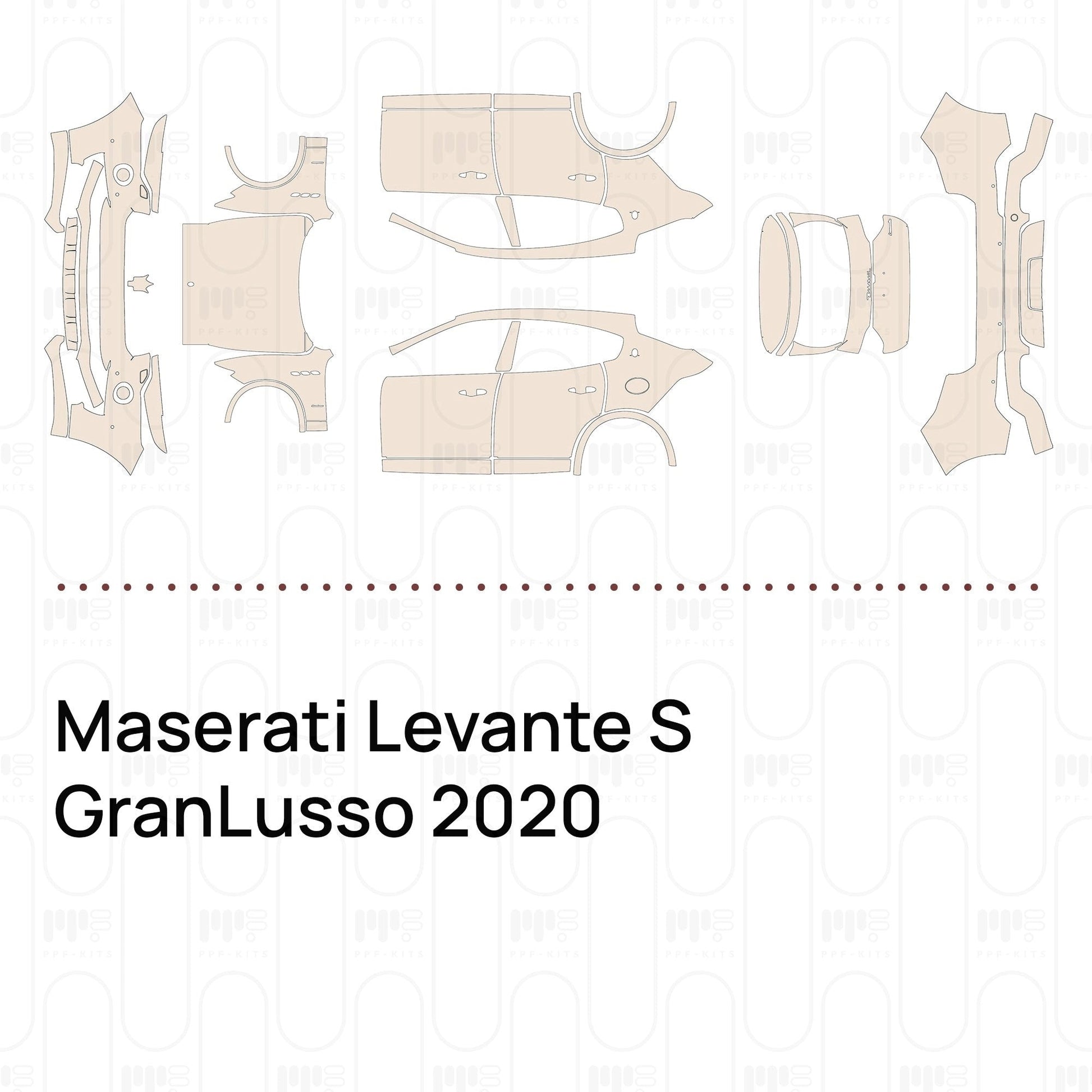 Pre-CutPPFMaseratiLevanteSGranLusso2020