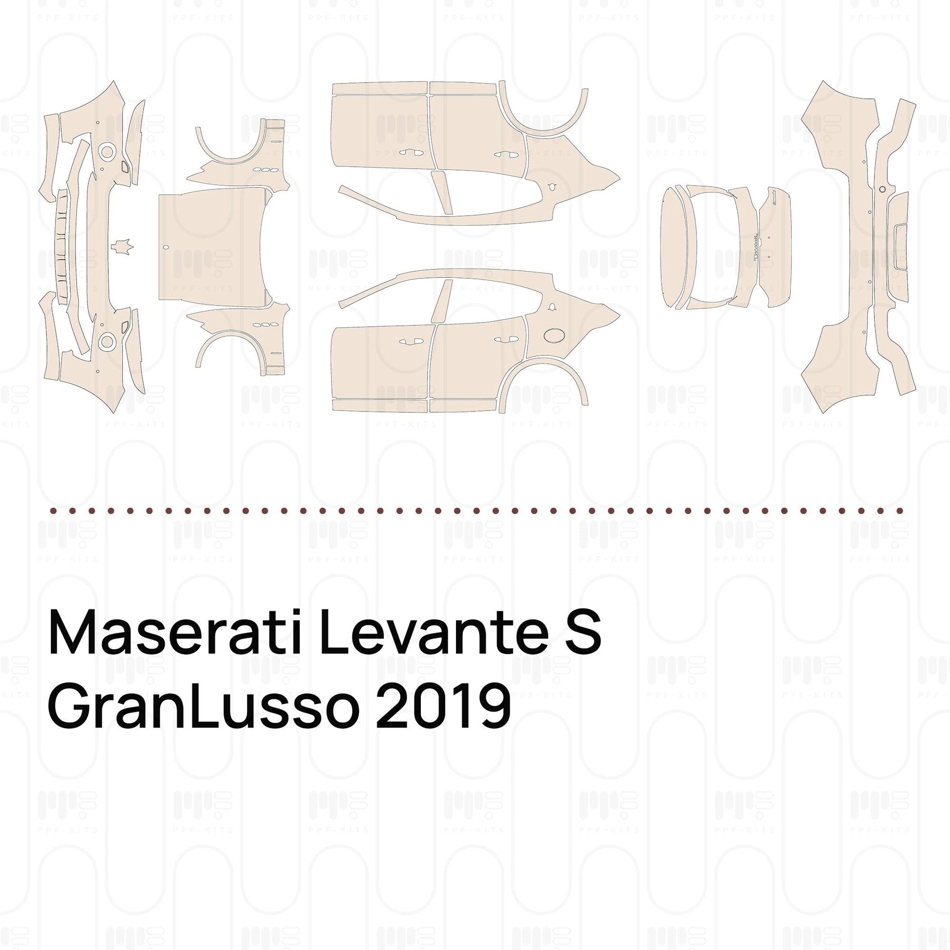 Pre-CutPPFMaseratiLevanteSGranLusso2019
