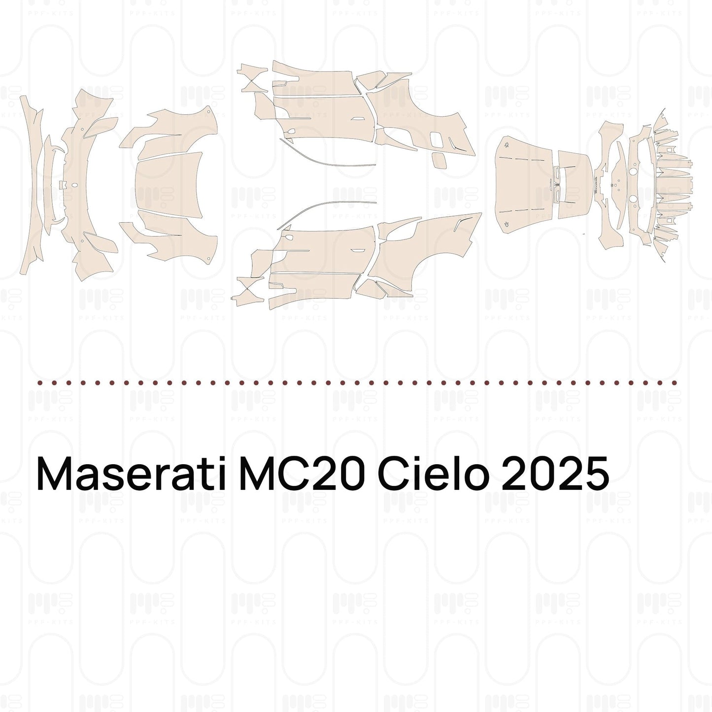 Pre-CutPPFMaseratiMC20Cielo2025