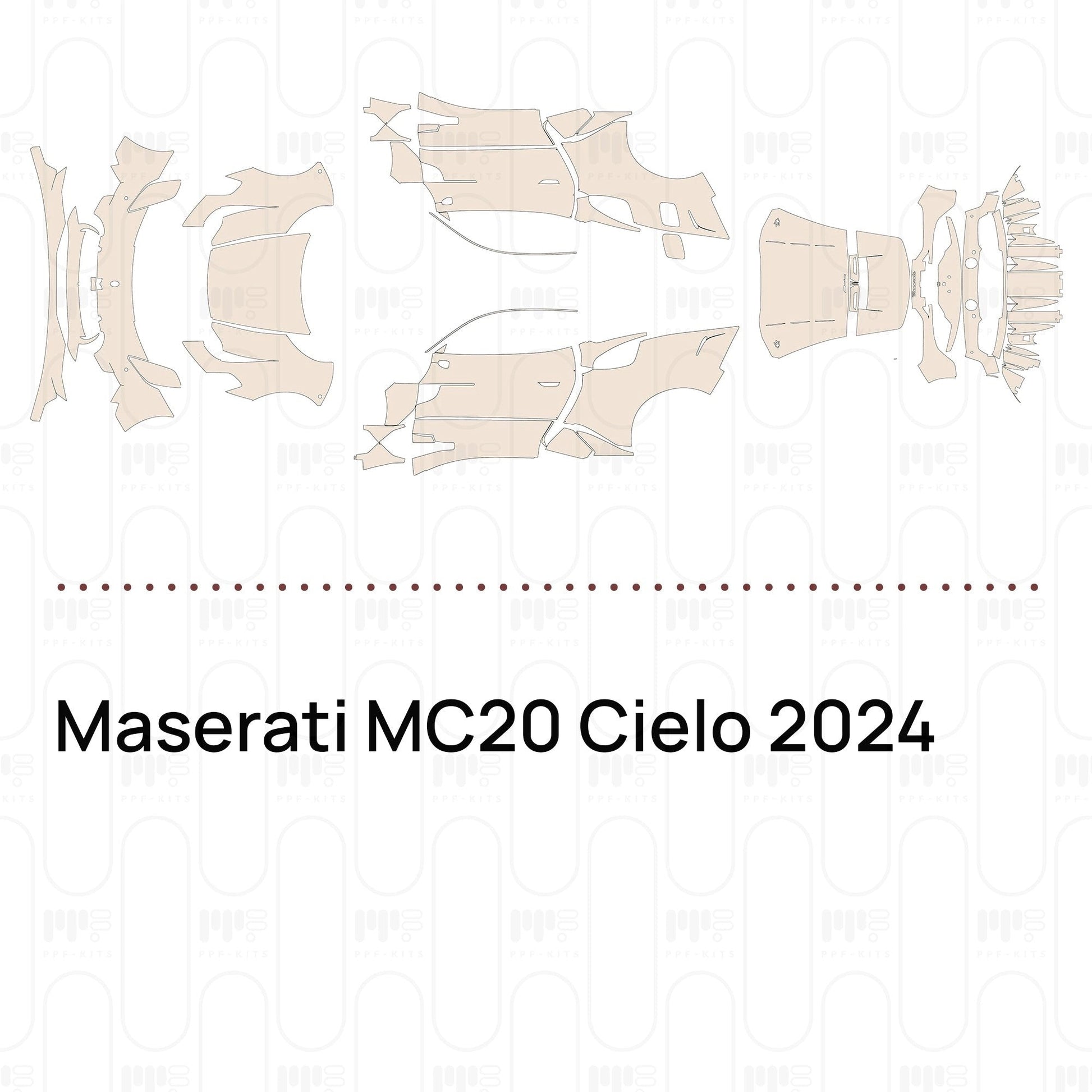 Pre-CutPPFMaseratiMC20Cielo2024