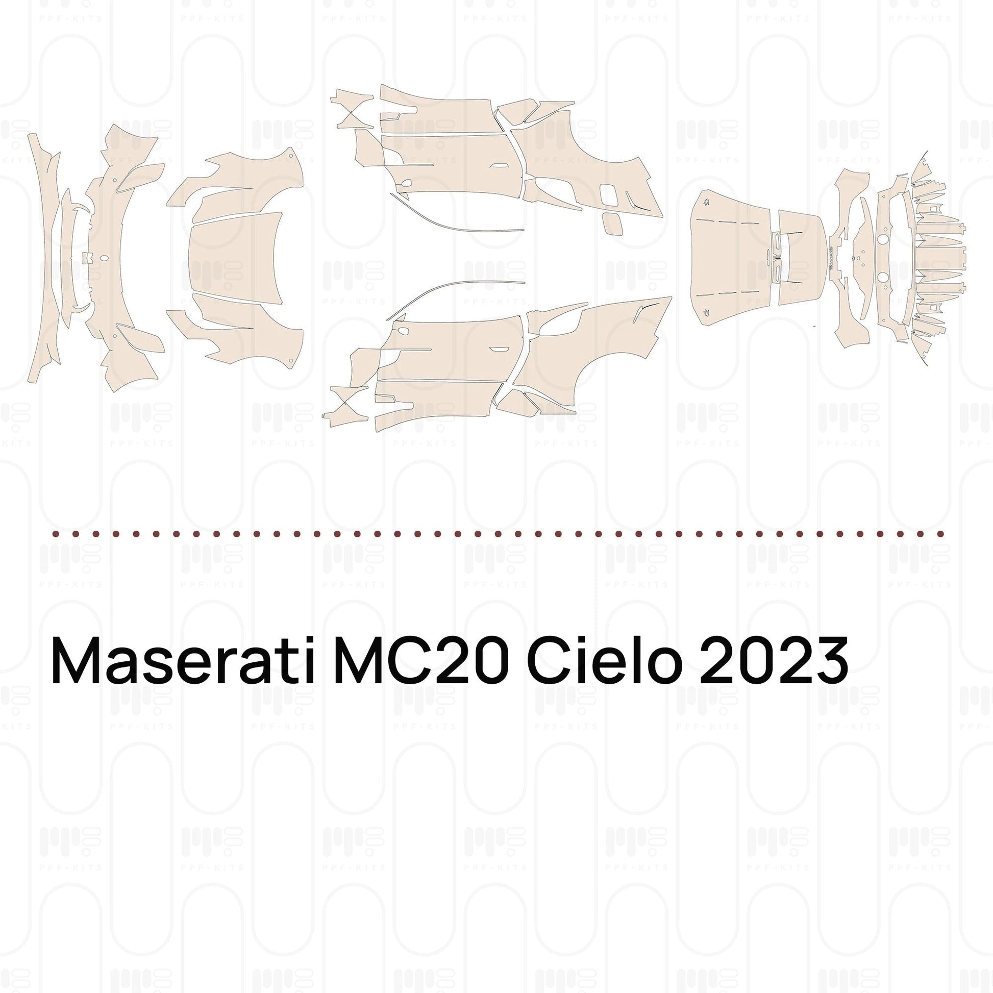 Pre-CutPPFMaseratiMC20Cielo2023