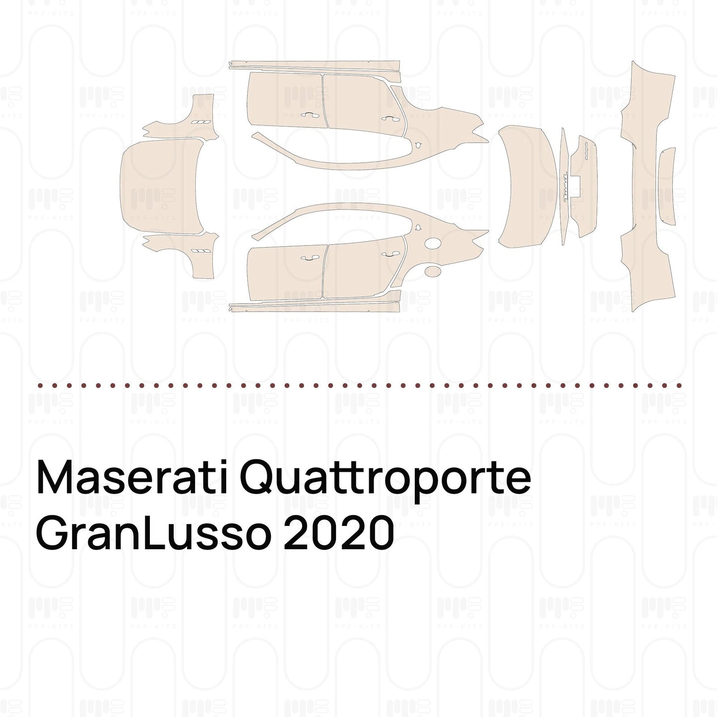 Pre-CutPPFMaseratiQuattroporteGranLusso2020