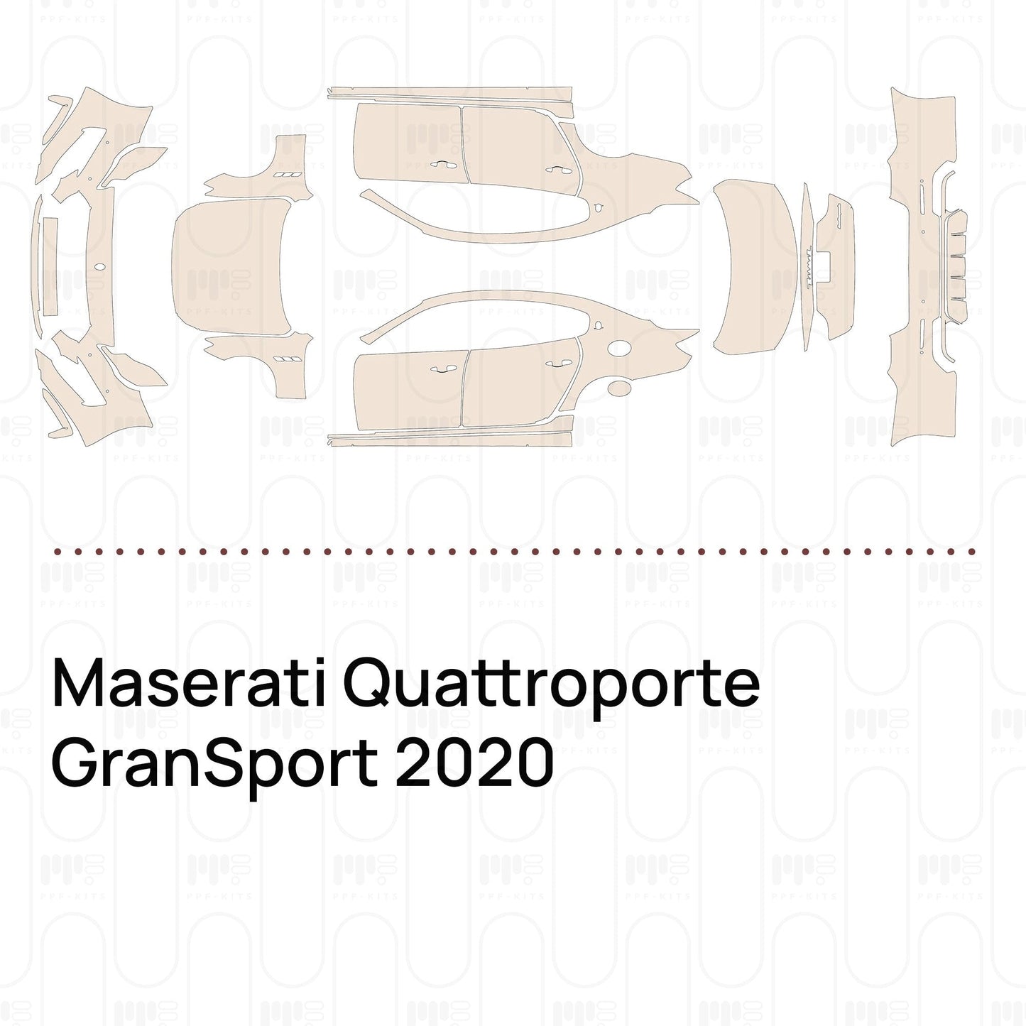 Pre-CutPPFMaseratiQuattroporteGranSport2020