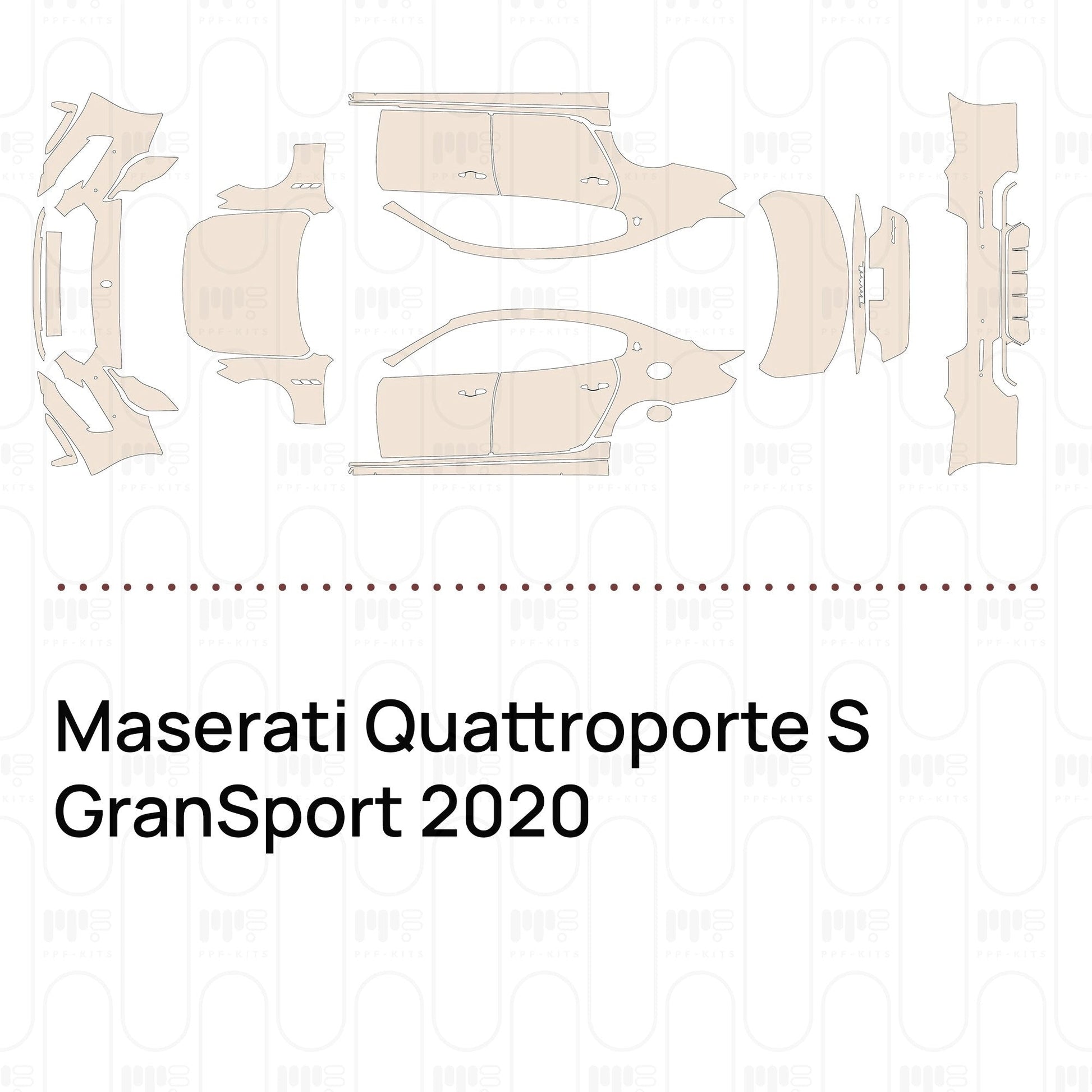 Pre-CutPPFMaseratiQuattroporteSGranSport2020