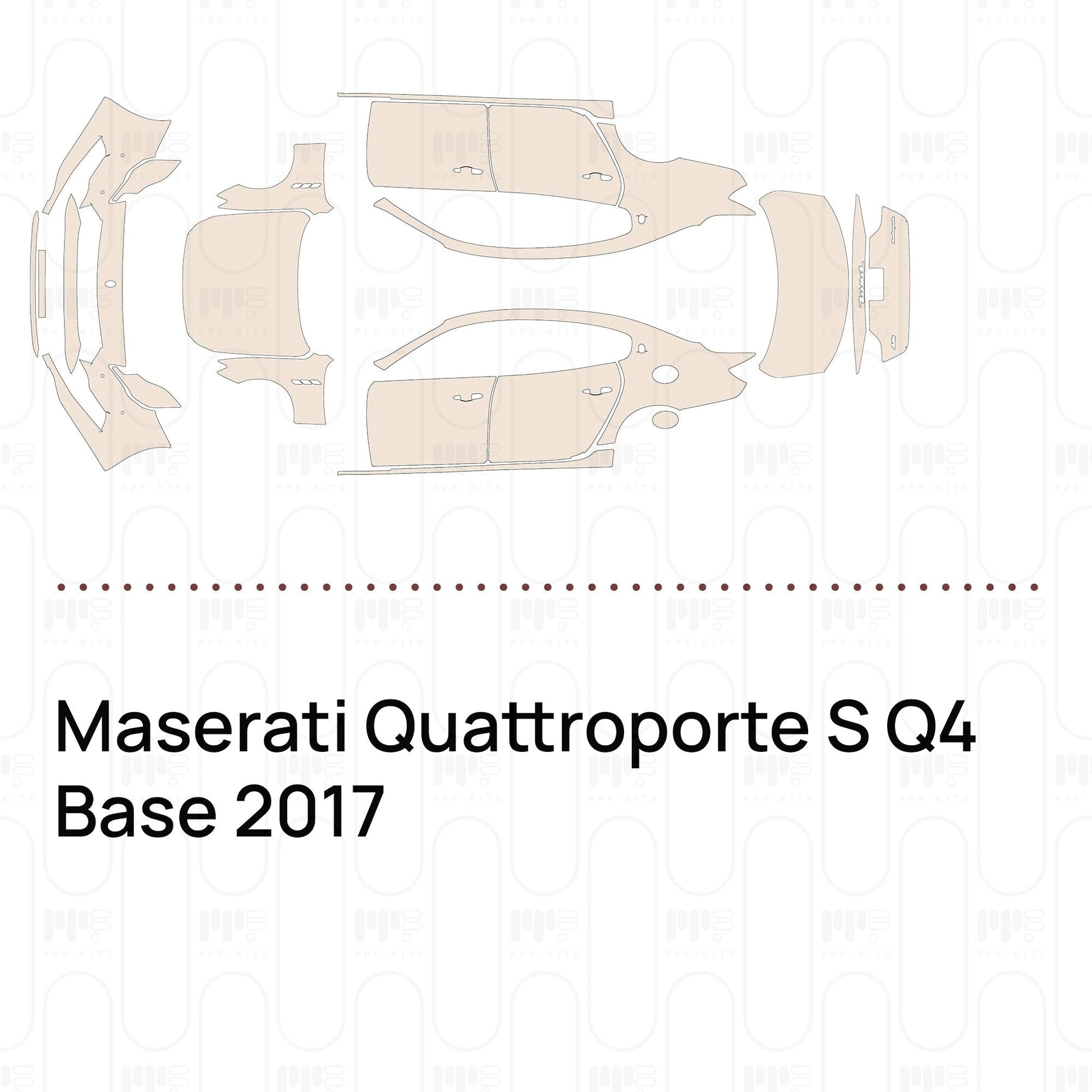 Pre-CutPPFMaseratiQuattroporteSQ4Base2017