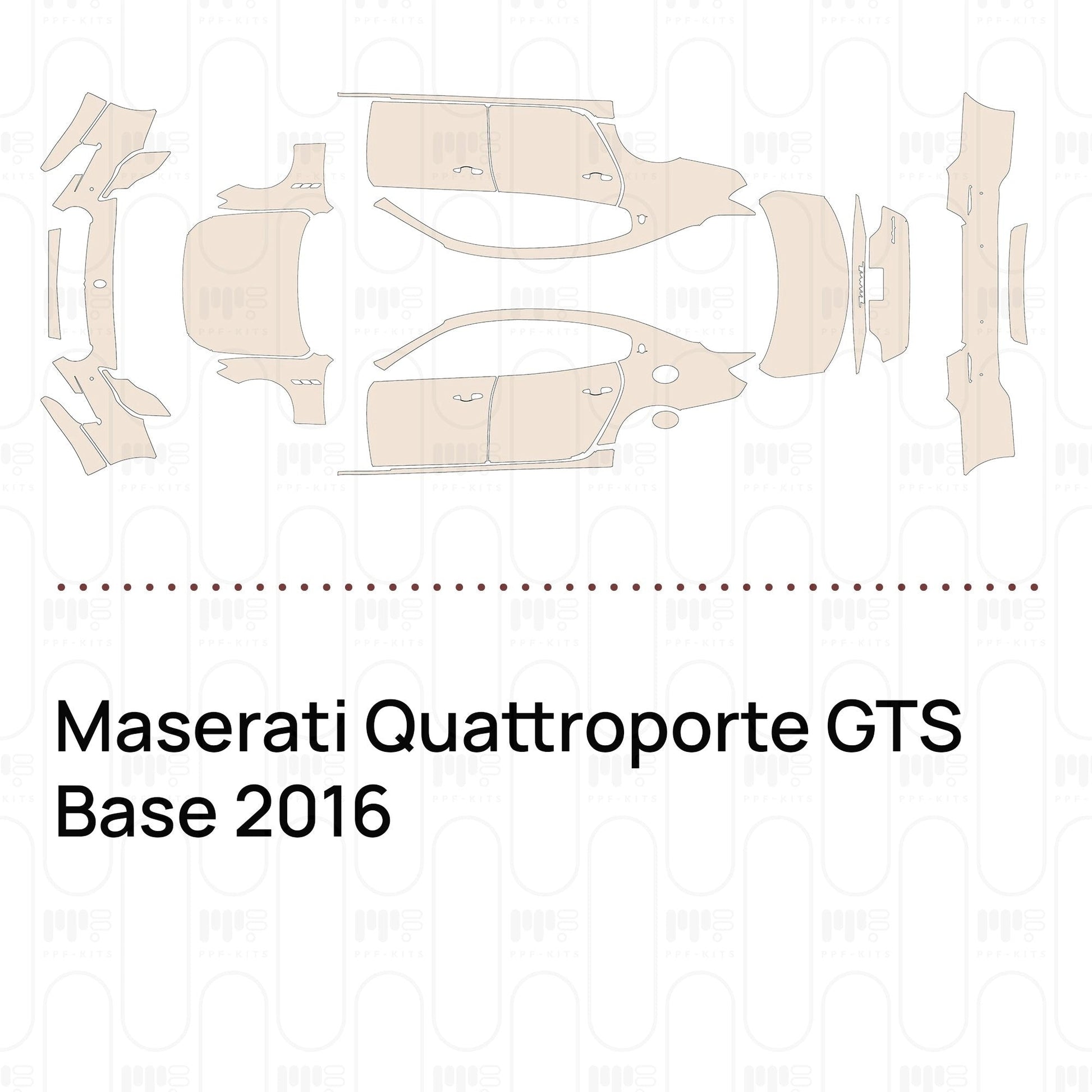 Pre-CutPPFMaseratiQuattroporteGTSBase2016