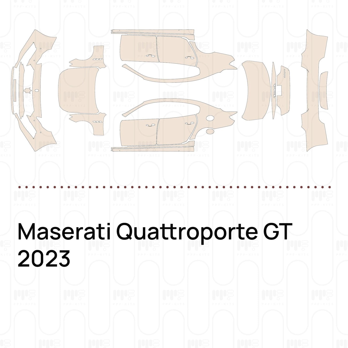 Pre-CutPPFMaseratiQuattroporteGT2023