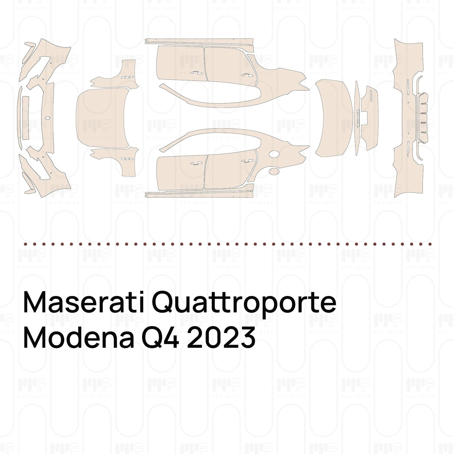 Pre-CutPPFMaseratiQuattroporteModenaQ42023
