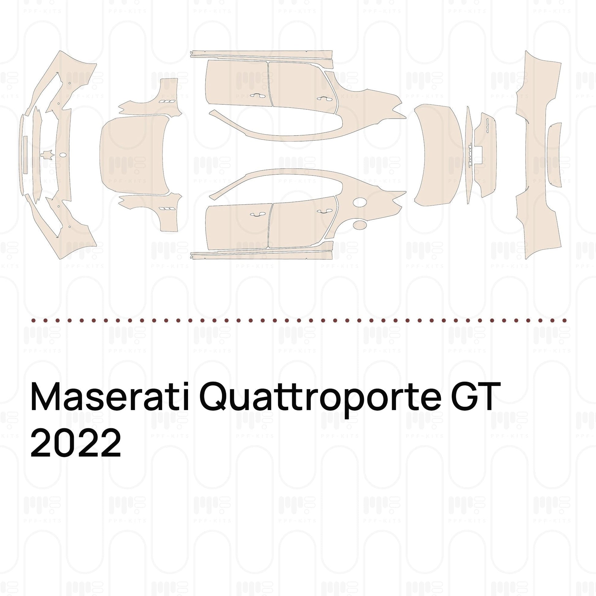 Pre-CutPPFMaseratiQuattroporteGT2022