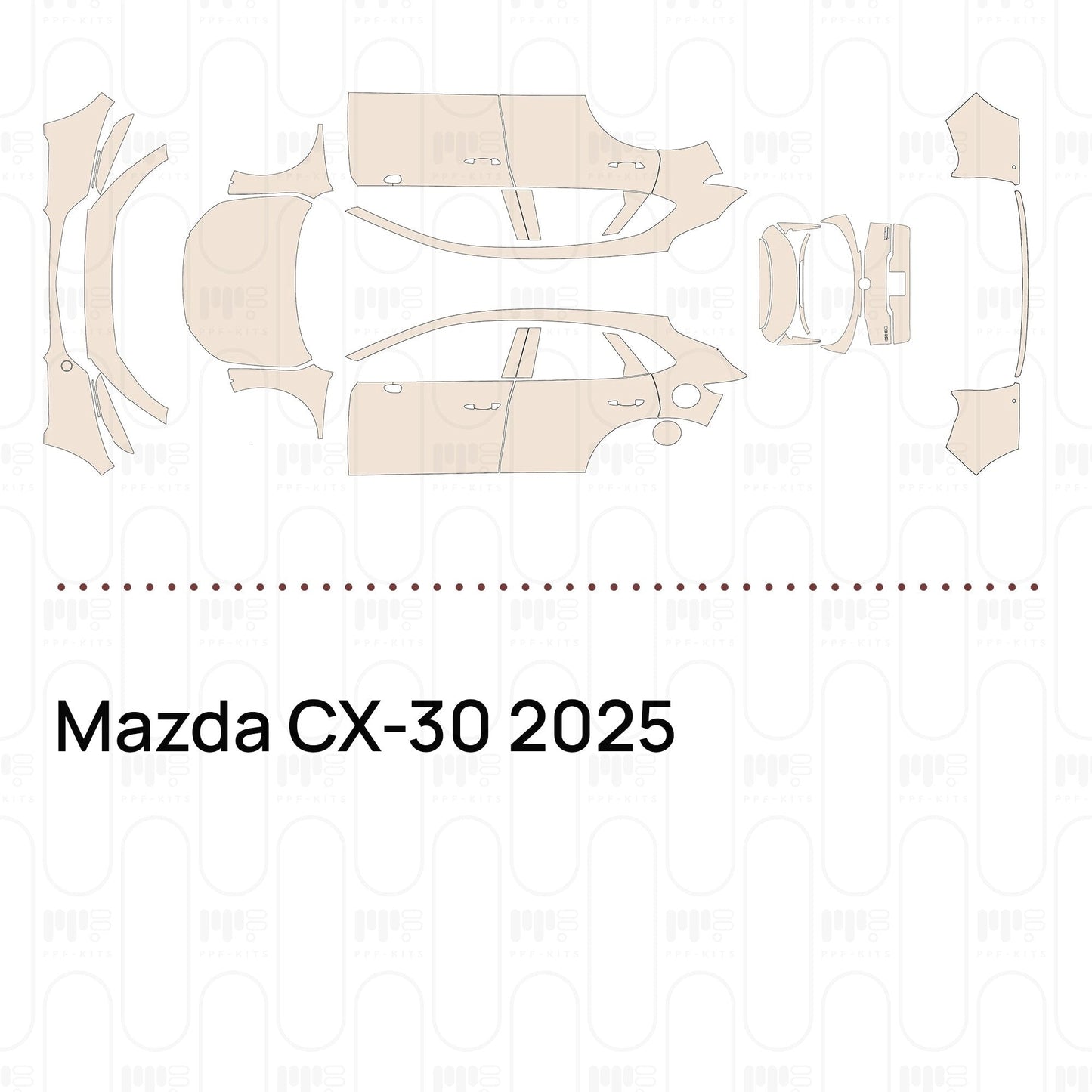 Pre-CutPPFMazdaCX-302025