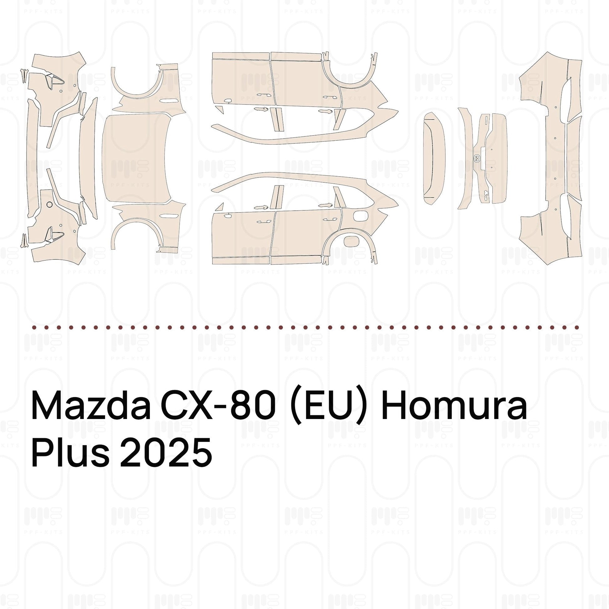 Pre-CutPPFMazdaCX-80(EU)HomuraPlus2025
