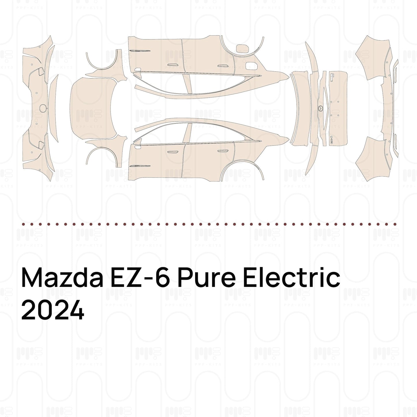 Pre-CutPPFMazdaEZ-6PureElectric2024