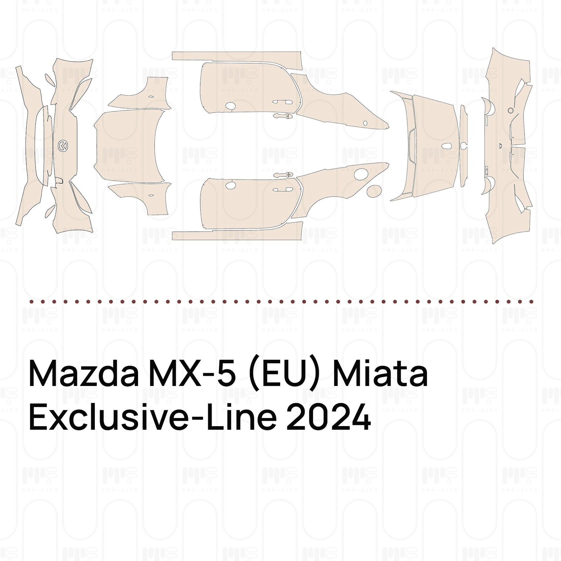 Pre-CutPPFMazdaMX-5(EU)MiataExclusive-Line2024