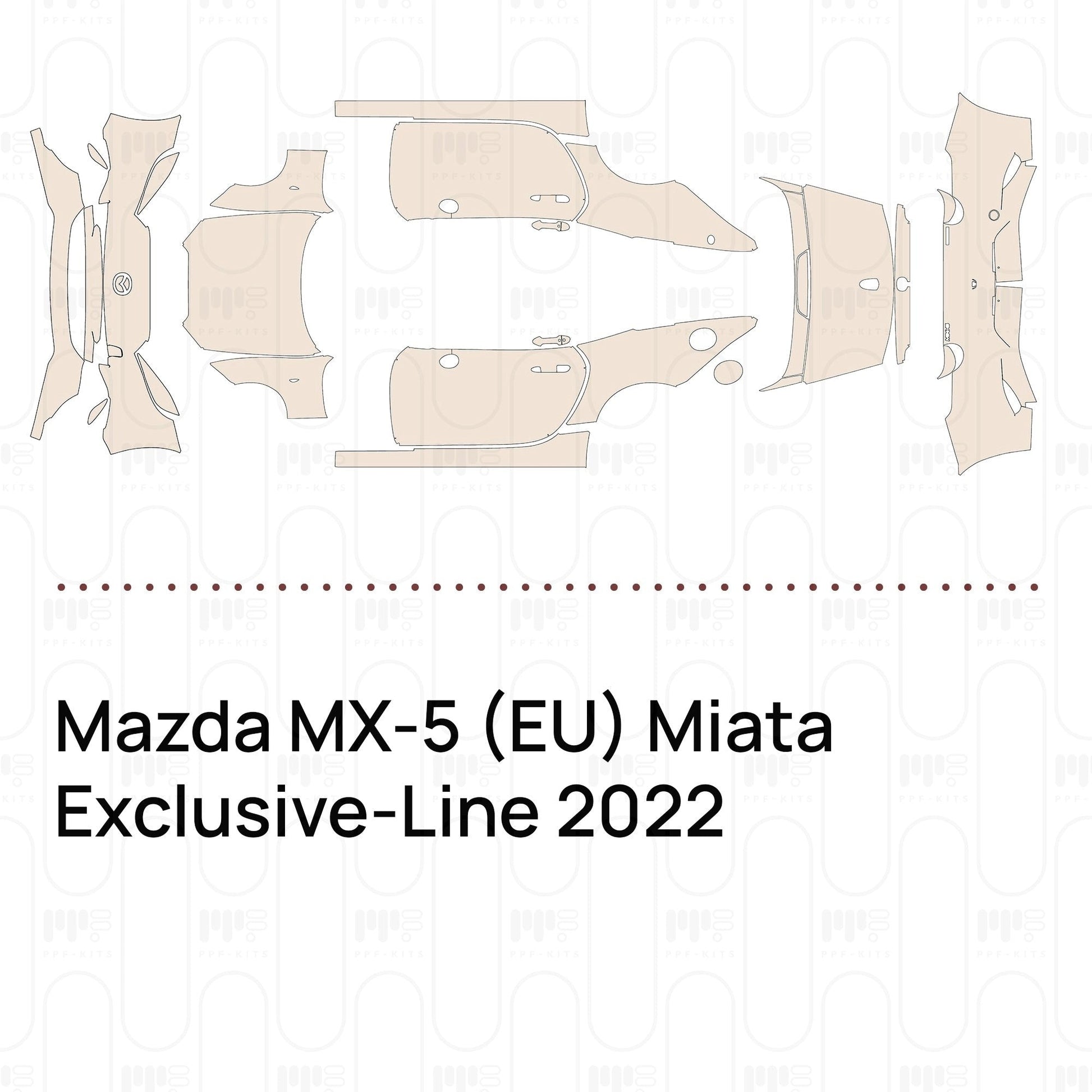 Pre-CutPPFMazdaMX-5(EU)MiataExclusive-Line2022