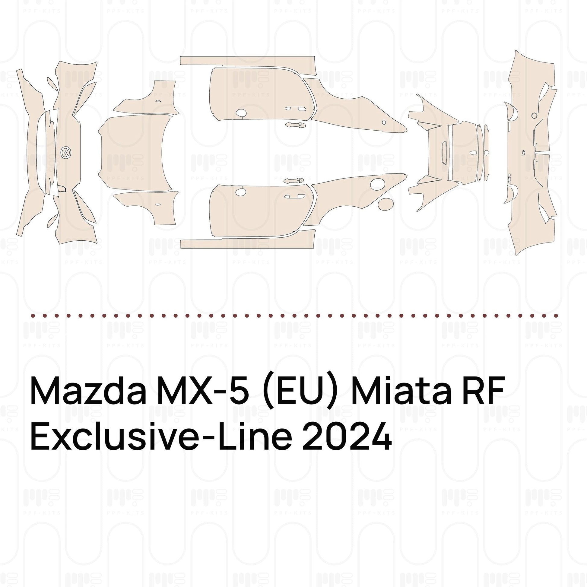 Pre-CutPPFMazdaMX-5(EU)MiataRFExclusive-Line2024