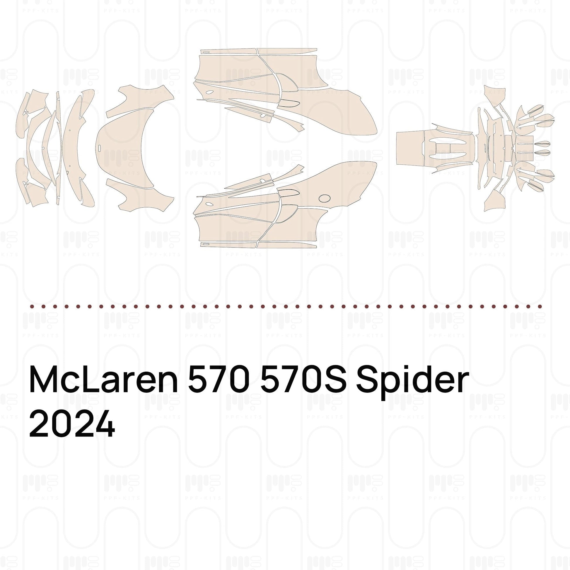 Pre-CutPPFMcLaren570570SSpider2024