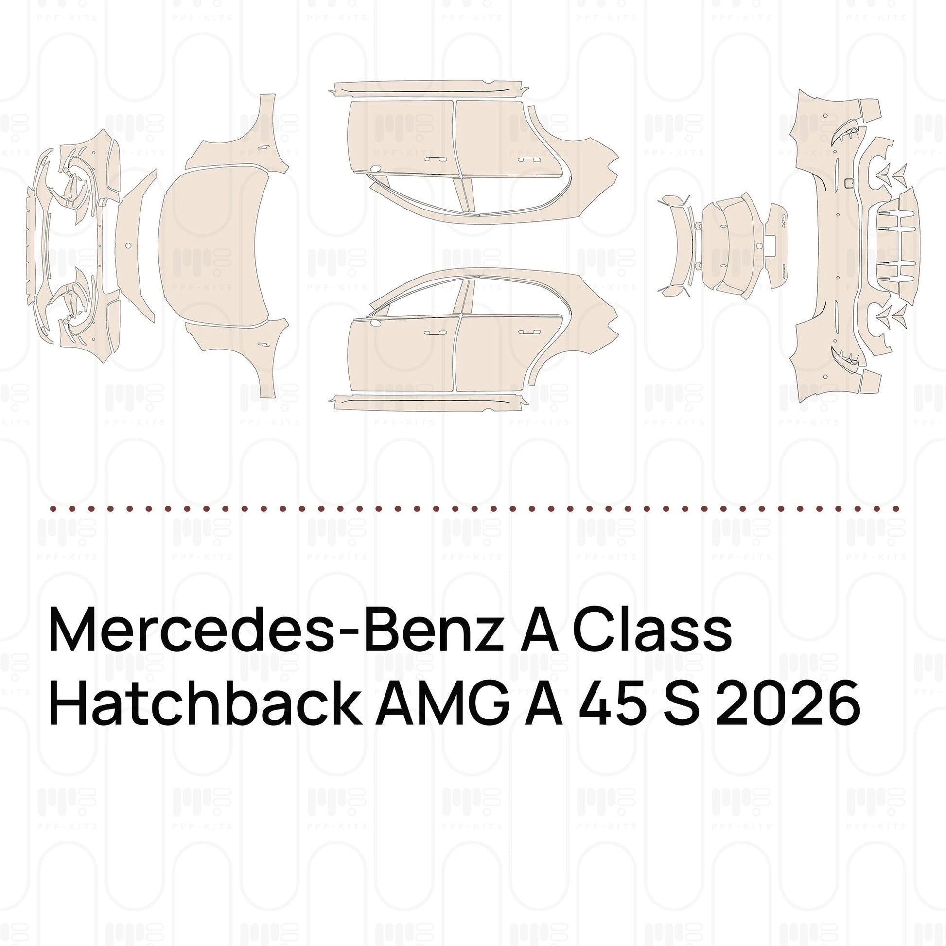 Pre-CutPPFMercedes-BenzAClassHatchbackAMGA45S2026