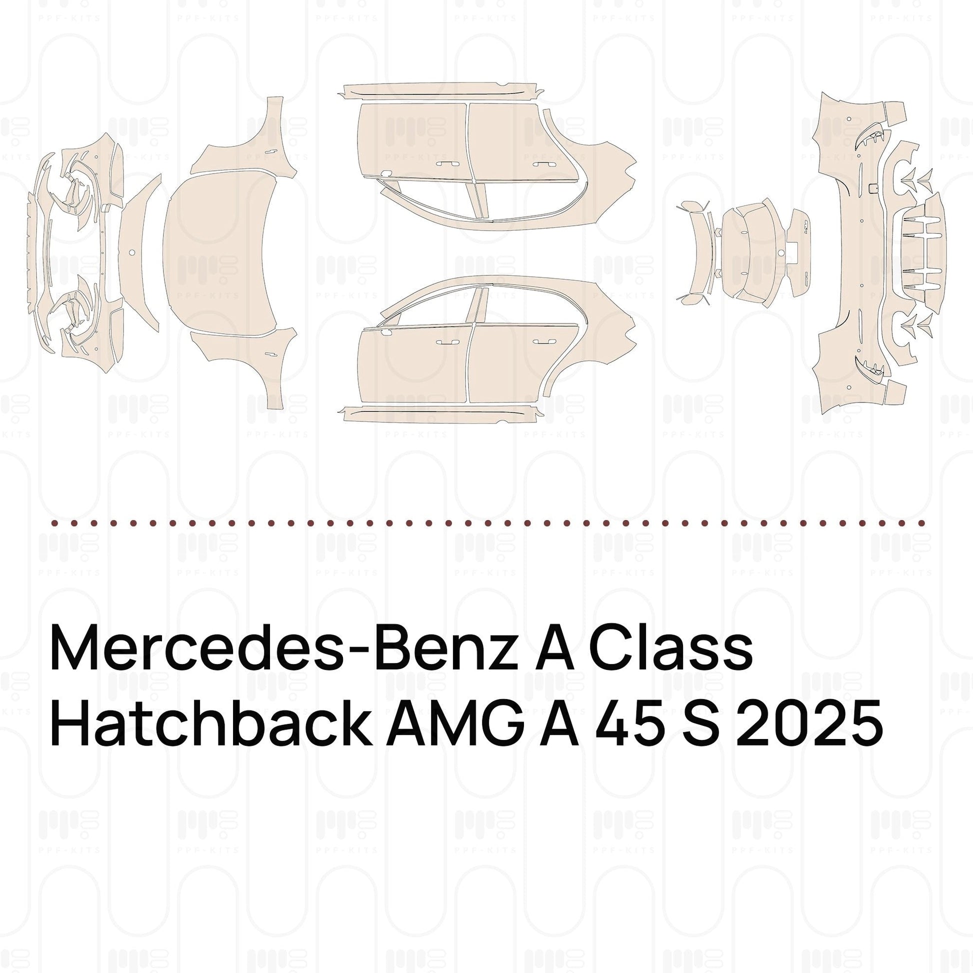 Pre-CutPPFMercedes-BenzAClassHatchbackAMGA45S2025