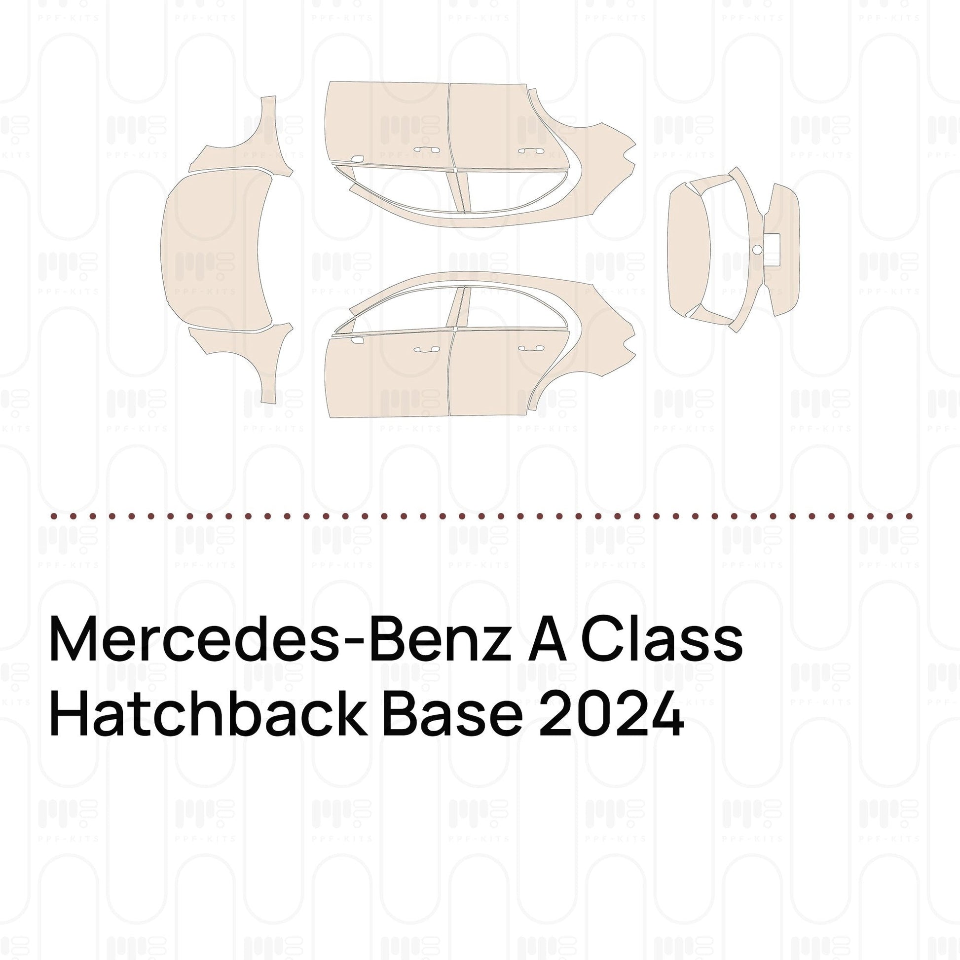 Pre-CutPPFMercedes-BenzAClassHatchbackBase2024
