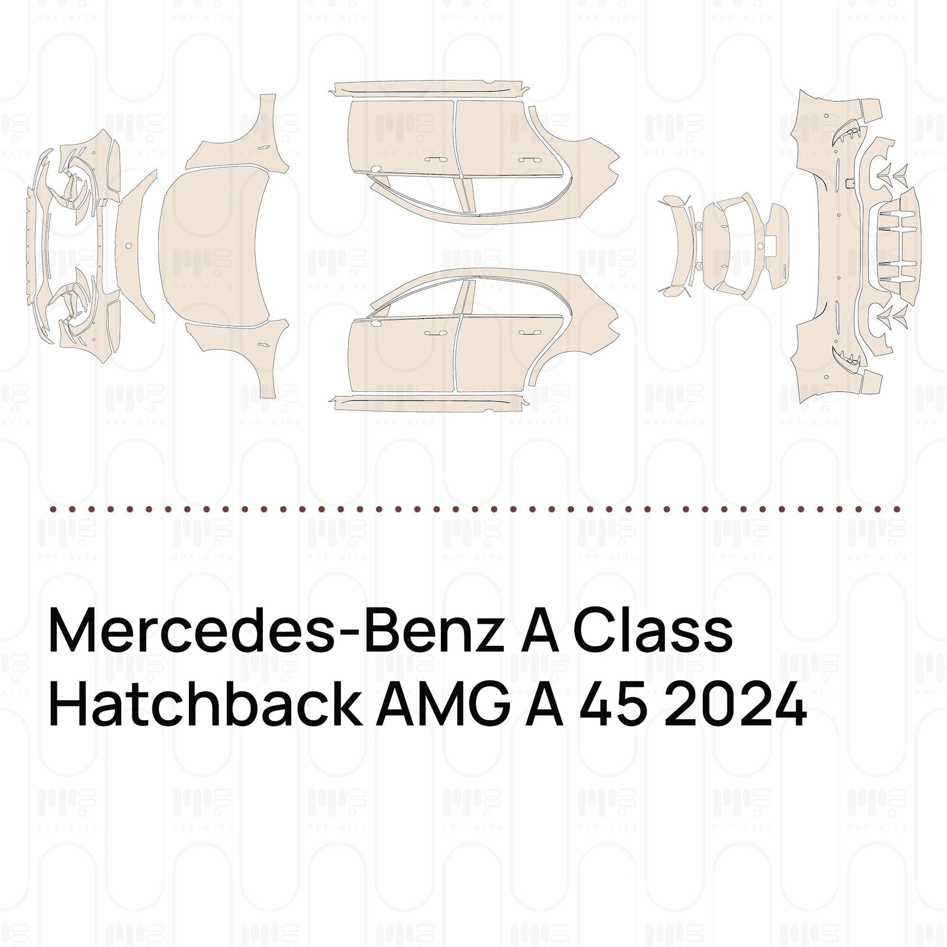 Pre-CutPPFMercedes-BenzAClassHatchbackAMGA452024