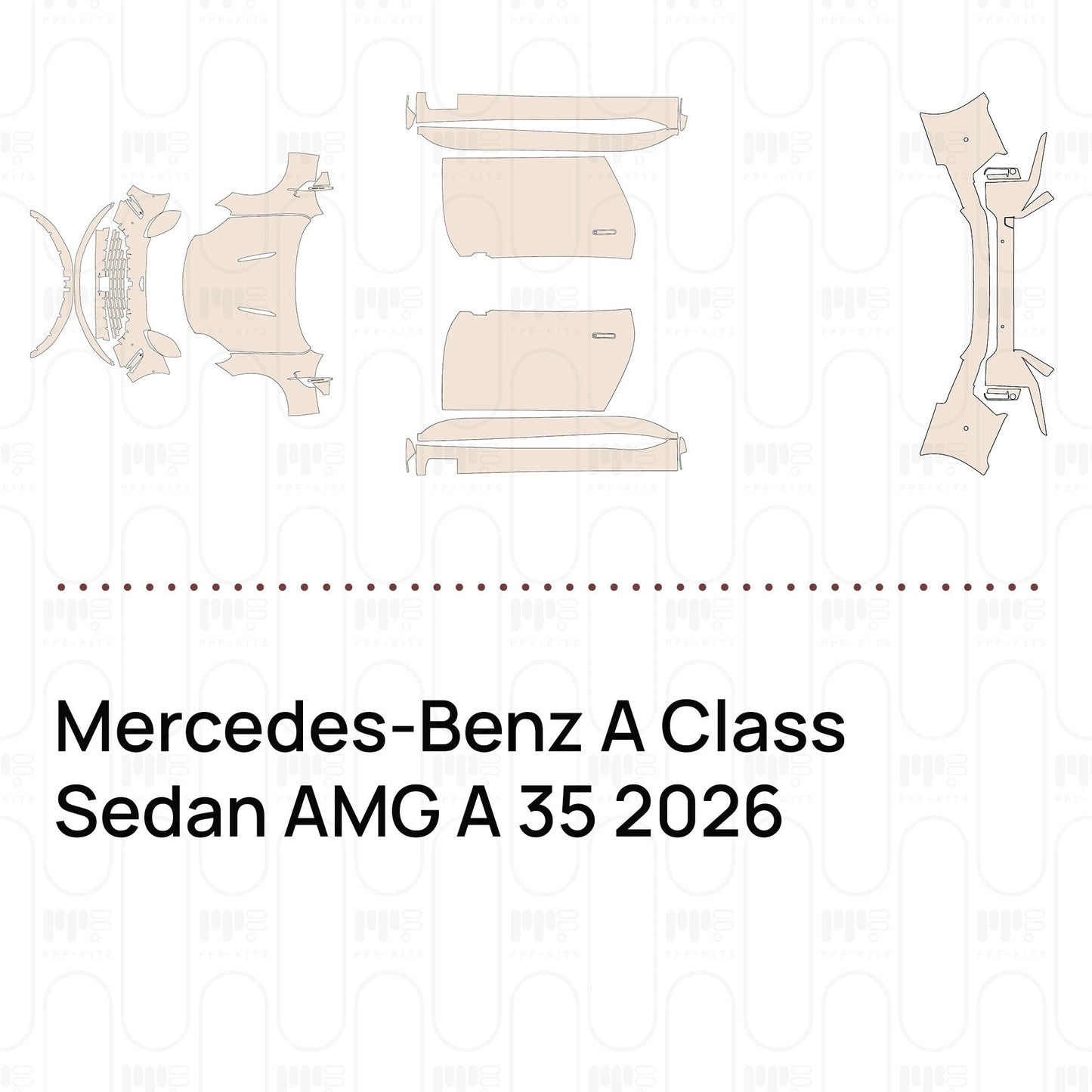 Pre-CutPPFMercedes-BenzAClassSedanAMGA352026