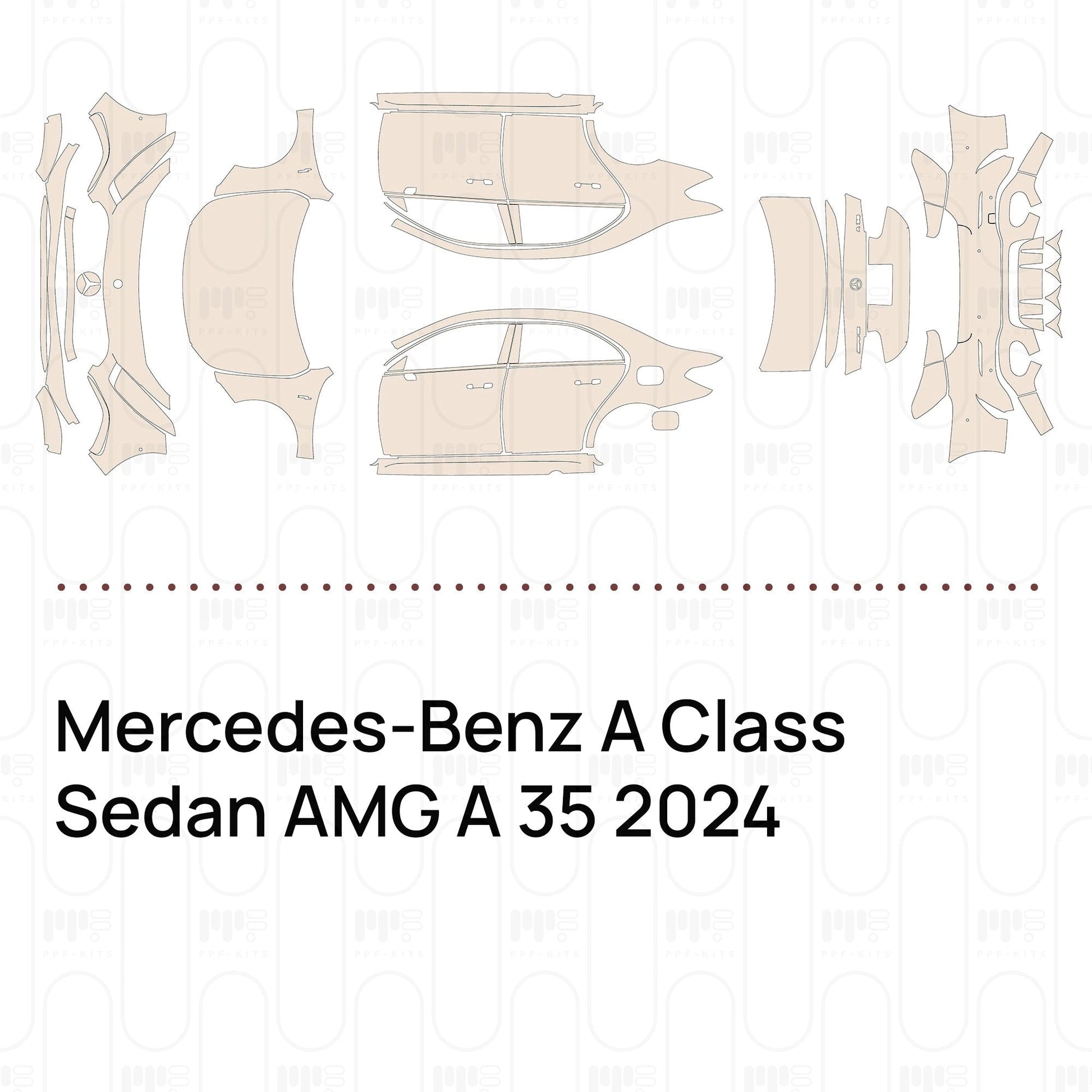 Pre-CutPPFMercedes-BenzAClassSedanAMGA352024