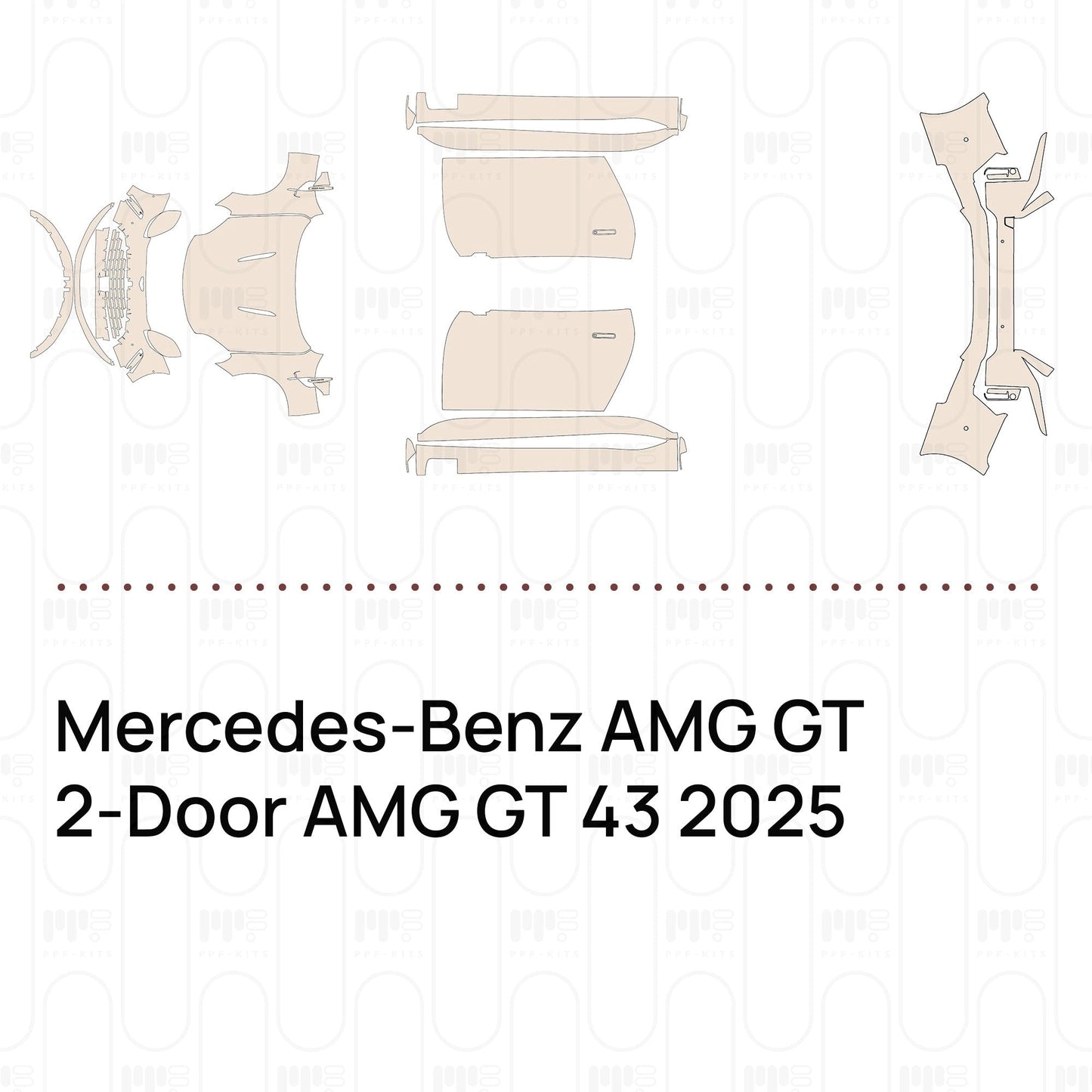 Pre-CutPPFMercedes-BenzAMGGT2-DoorAMGGT432025