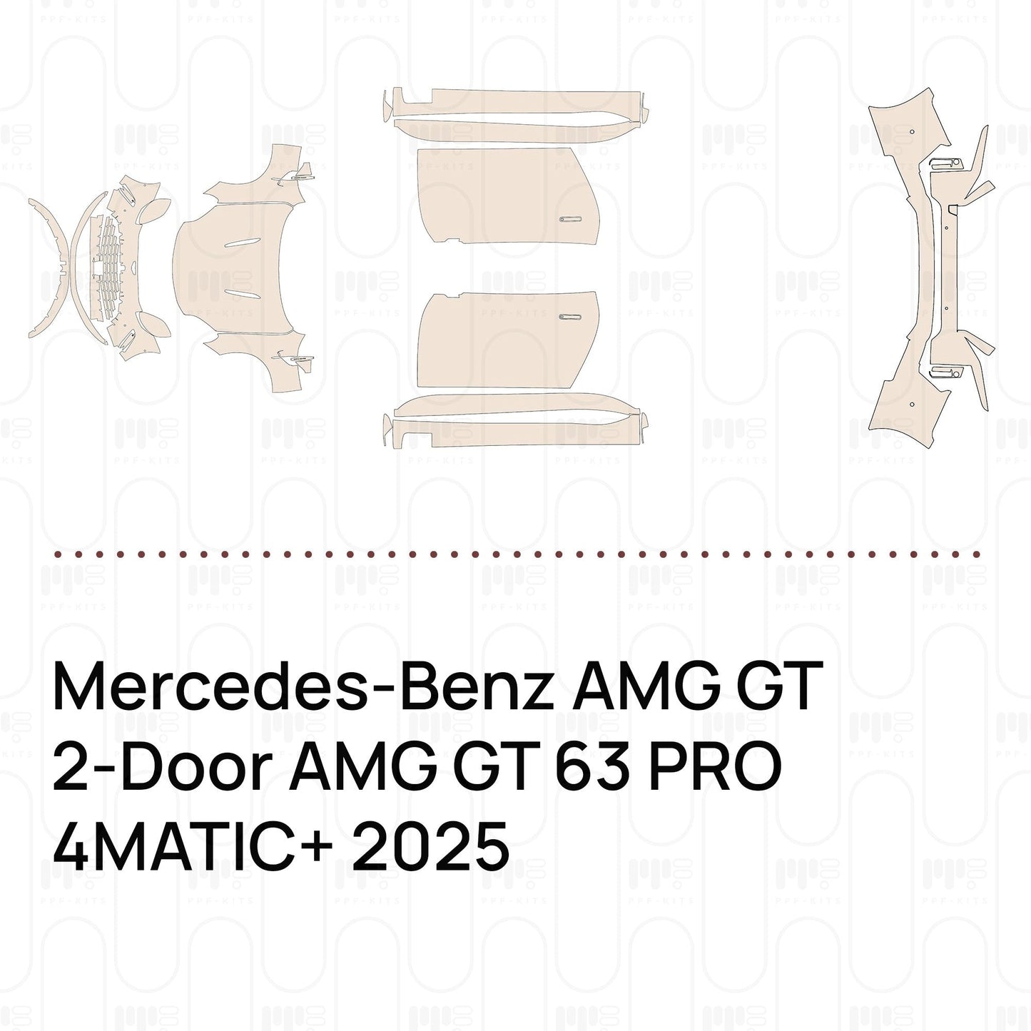 Pre-CutPPFMercedes-BenzAMGGT2-DoorAMGGT63PRO4MATIC+2025