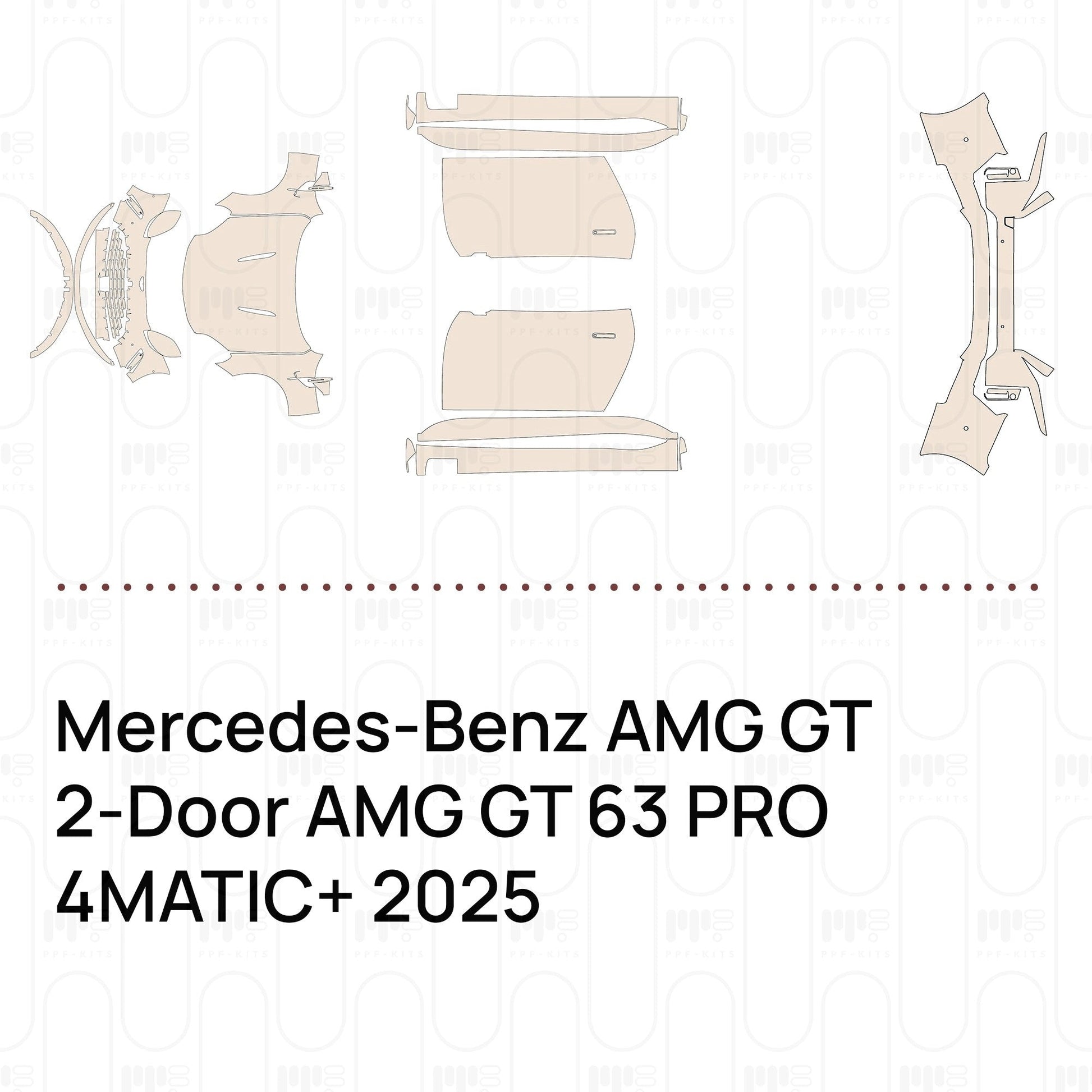 Pre-CutPPFMercedes-BenzAMGGT2-DoorAMGGT63PRO4MATIC+2025