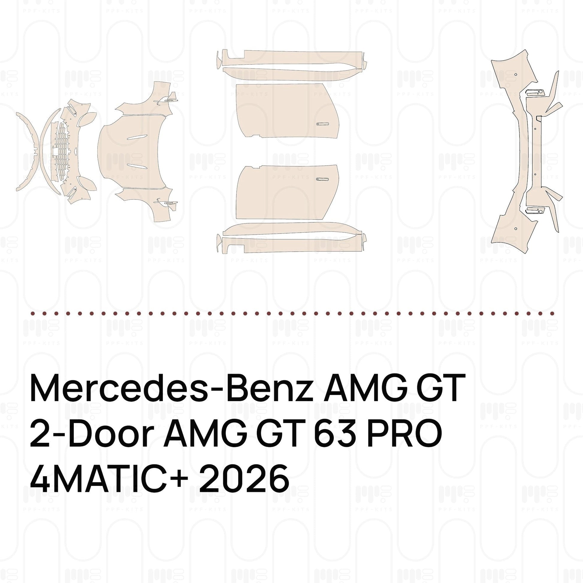 Pre-CutPPFMercedes-BenzAMGGT2-DoorAMGGT63PRO4MATIC+2026