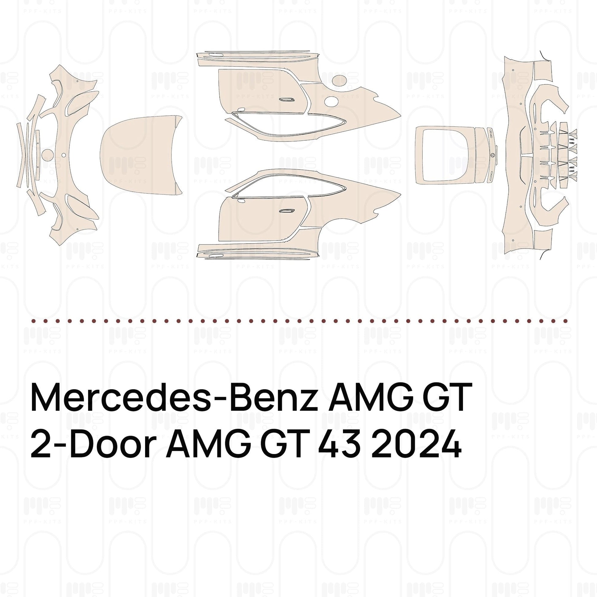 Pre-CutPPFMercedes-BenzAMGGT2-DoorAMGGT432024