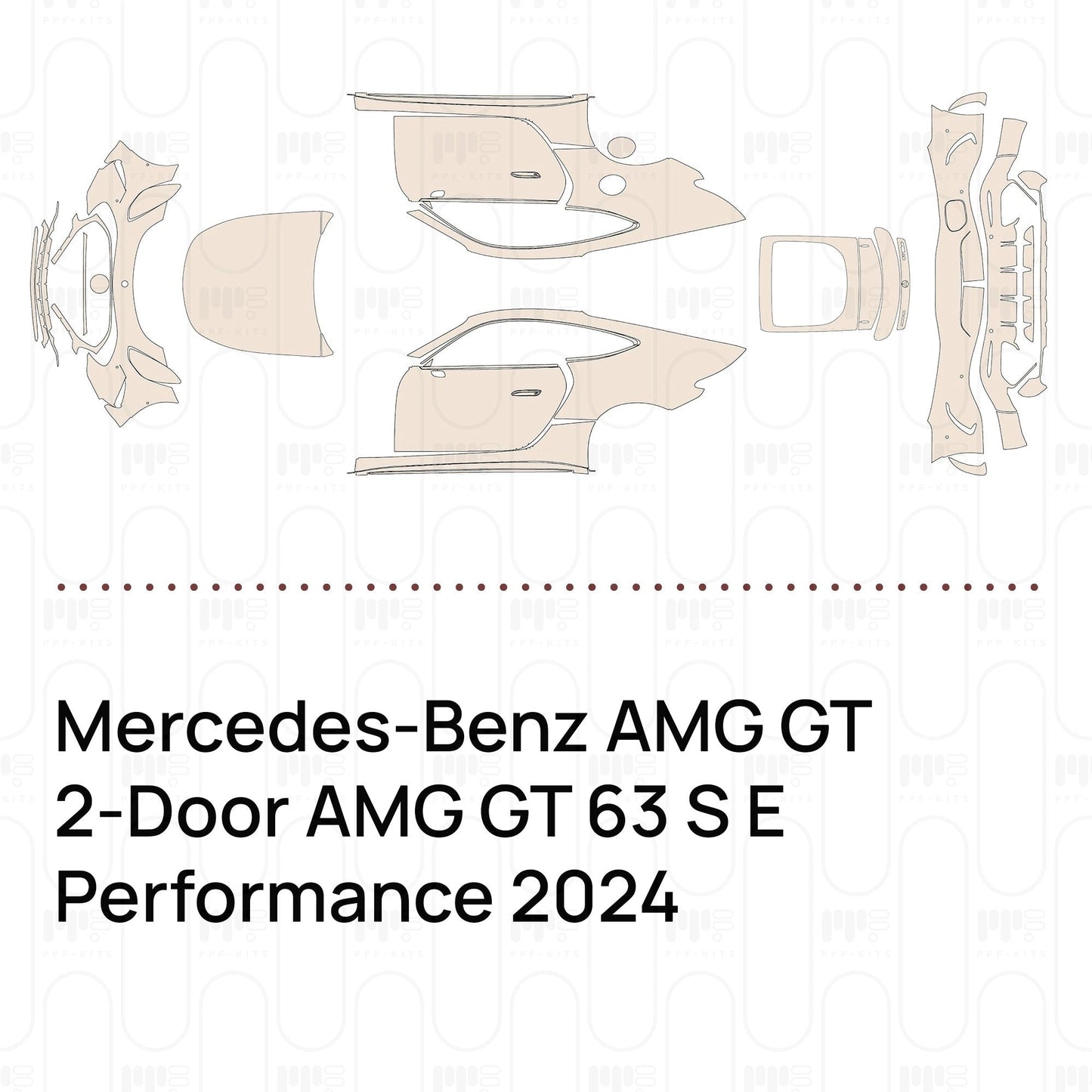 Pre-CutPPFMercedes-BenzAMGGT2-DoorAMGGT63SEPerformance2024