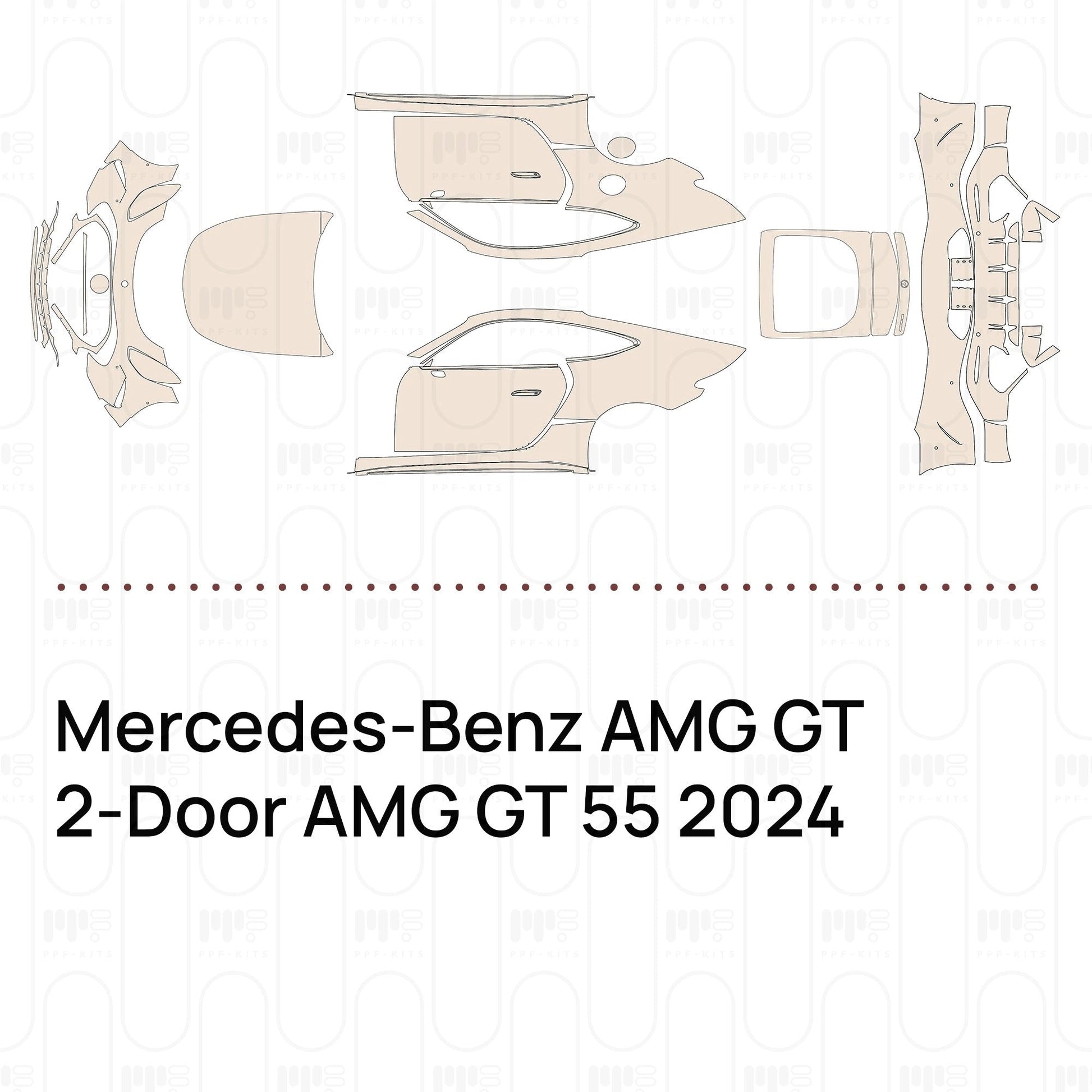 Pre-CutPPFMercedes-BenzAMGGT2-DoorAMGGT552024