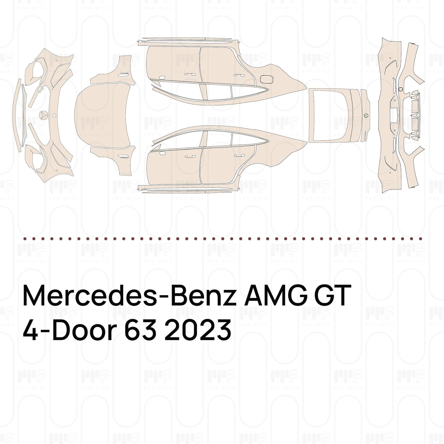 Pre-CutPPFMercedes-BenzAMGGT4-Door632023
