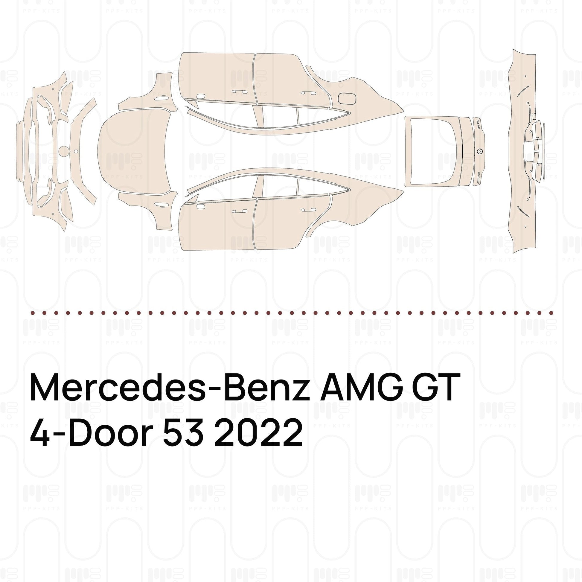 Pre-CutPPFMercedes-BenzAMGGT4-Door532022