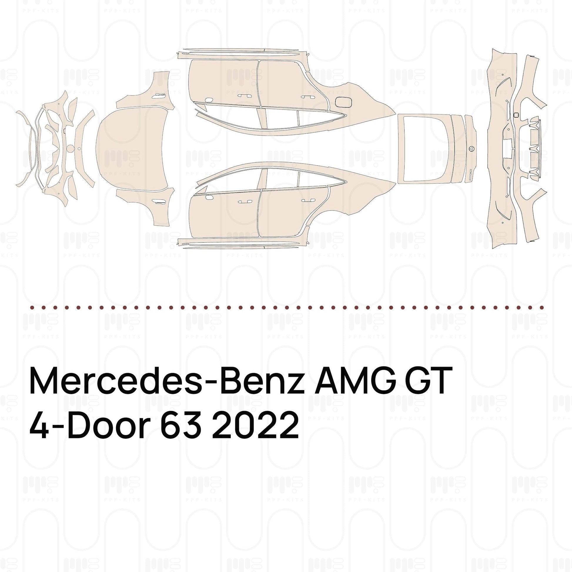 Pre-CutPPFMercedes-BenzAMGGT4-Door632022