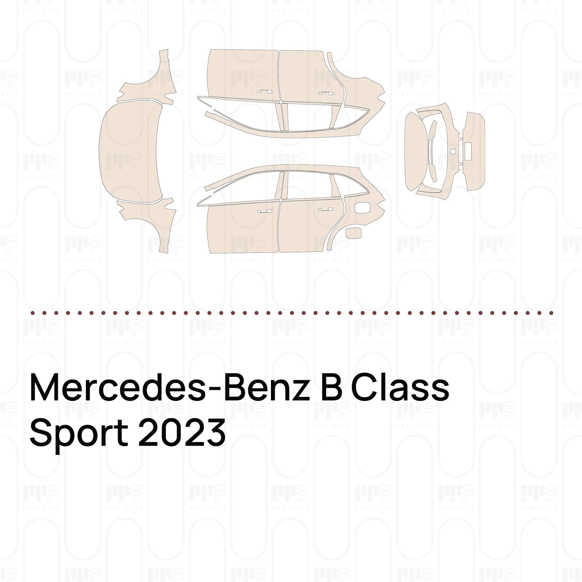 Pre-CutPPFMercedes-BenzBClassSport2023