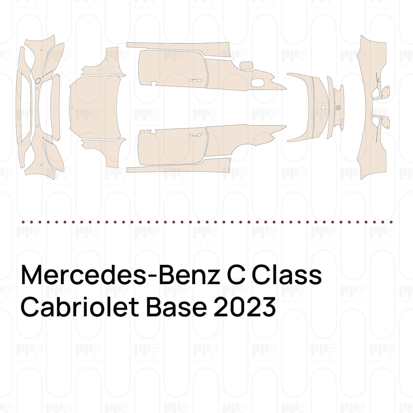 Pre-CutPPFMercedes-BenzCClassCabrioletBase2023