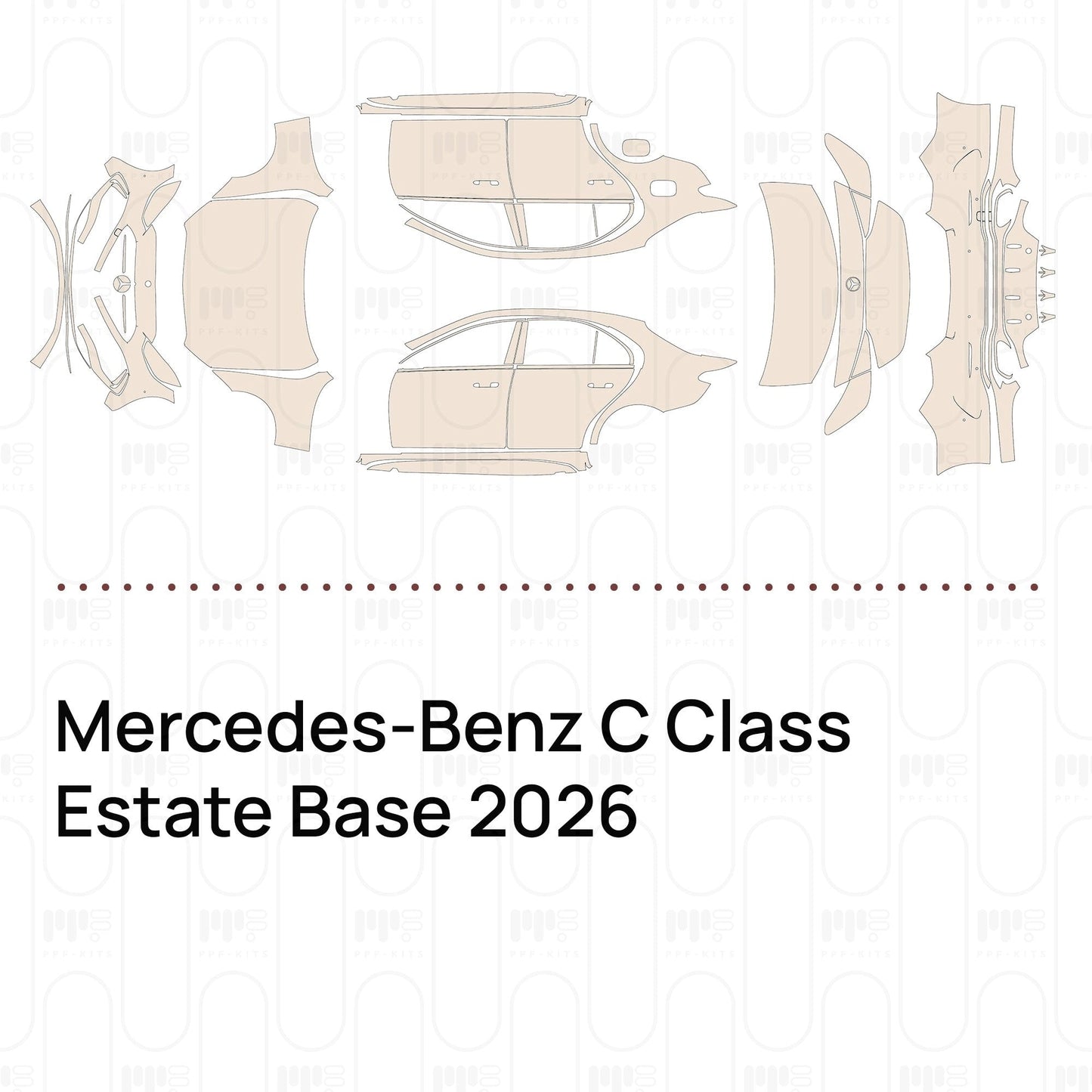 Pre-CutPPFMercedes-BenzCClassEstateBase2026