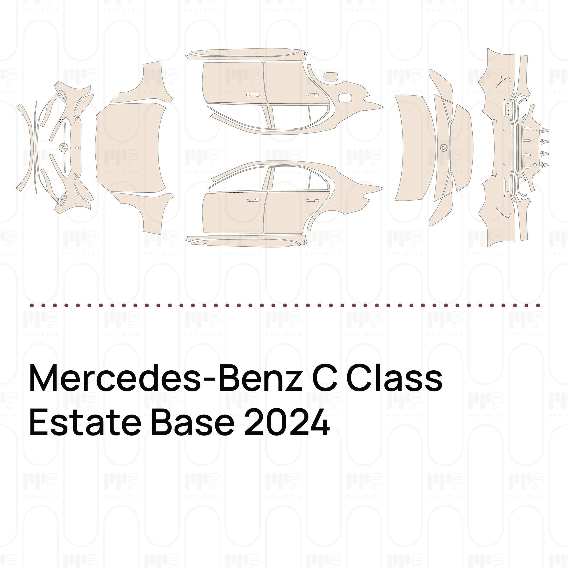 Pre-CutPPFMercedes-BenzCClassEstateBase2024