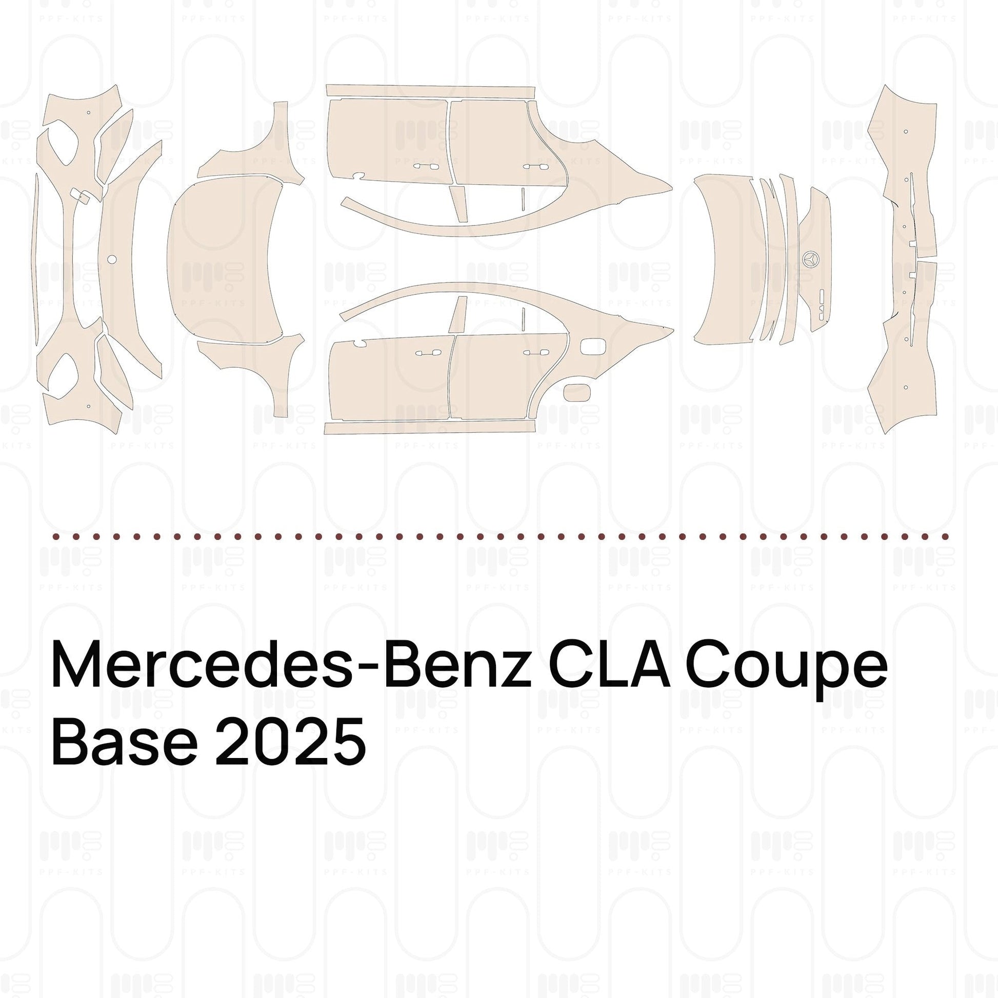 Pre-CutPPFMercedes-BenzCLACoupeBase2025