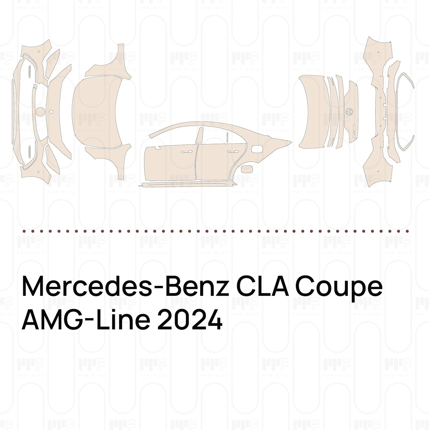 Pre-CutPPFMercedes-BenzCLACoupeAMG-Line2024