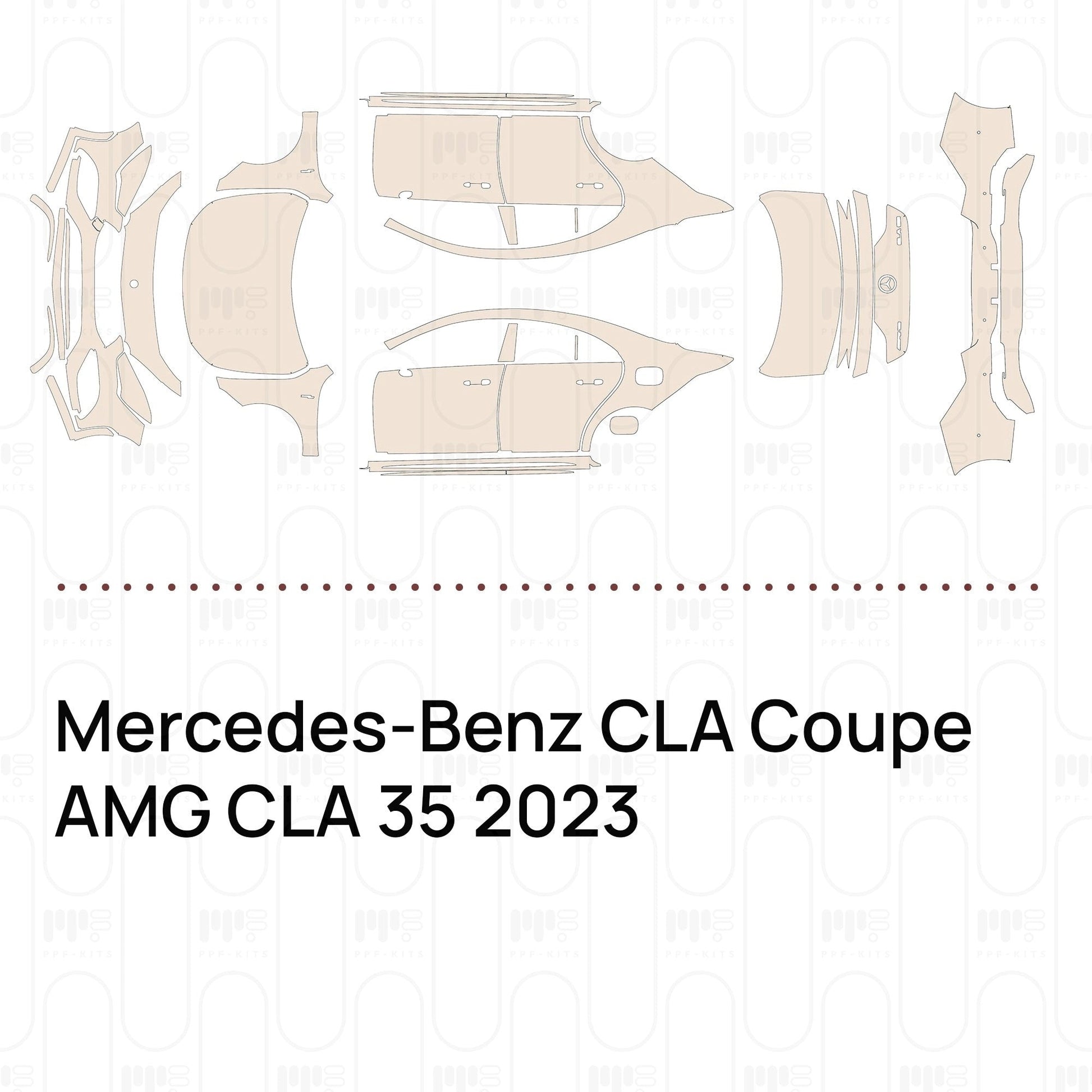 Pre-CutPPFMercedes-BenzCLACoupeAMGCLA352023