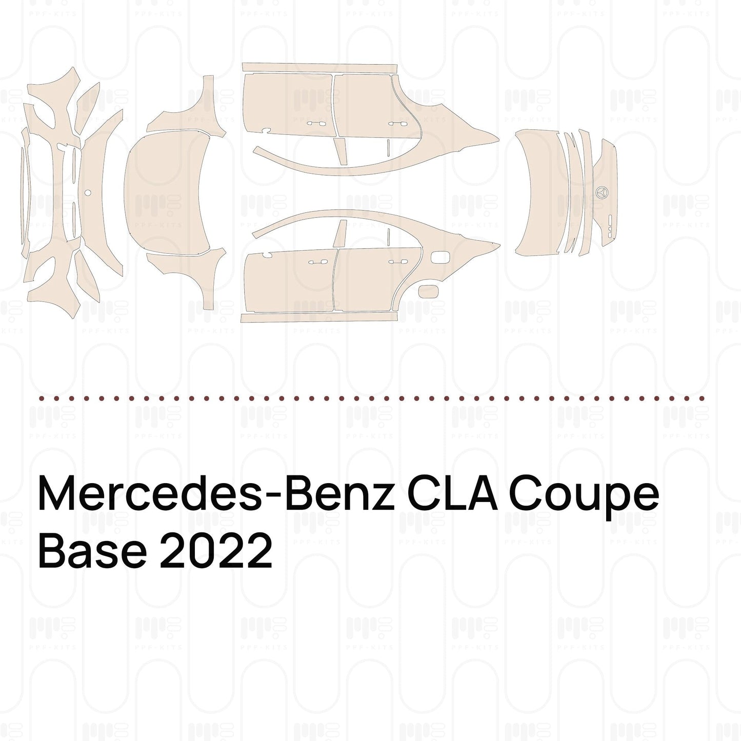 Pre-CutPPFMercedes-BenzCLACoupeBase2022