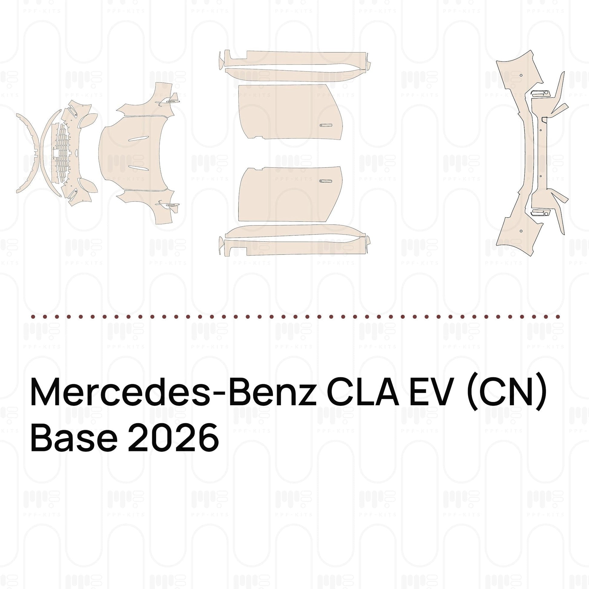 Pre-CutPPFMercedes-BenzCLAEV(CN)Base2026