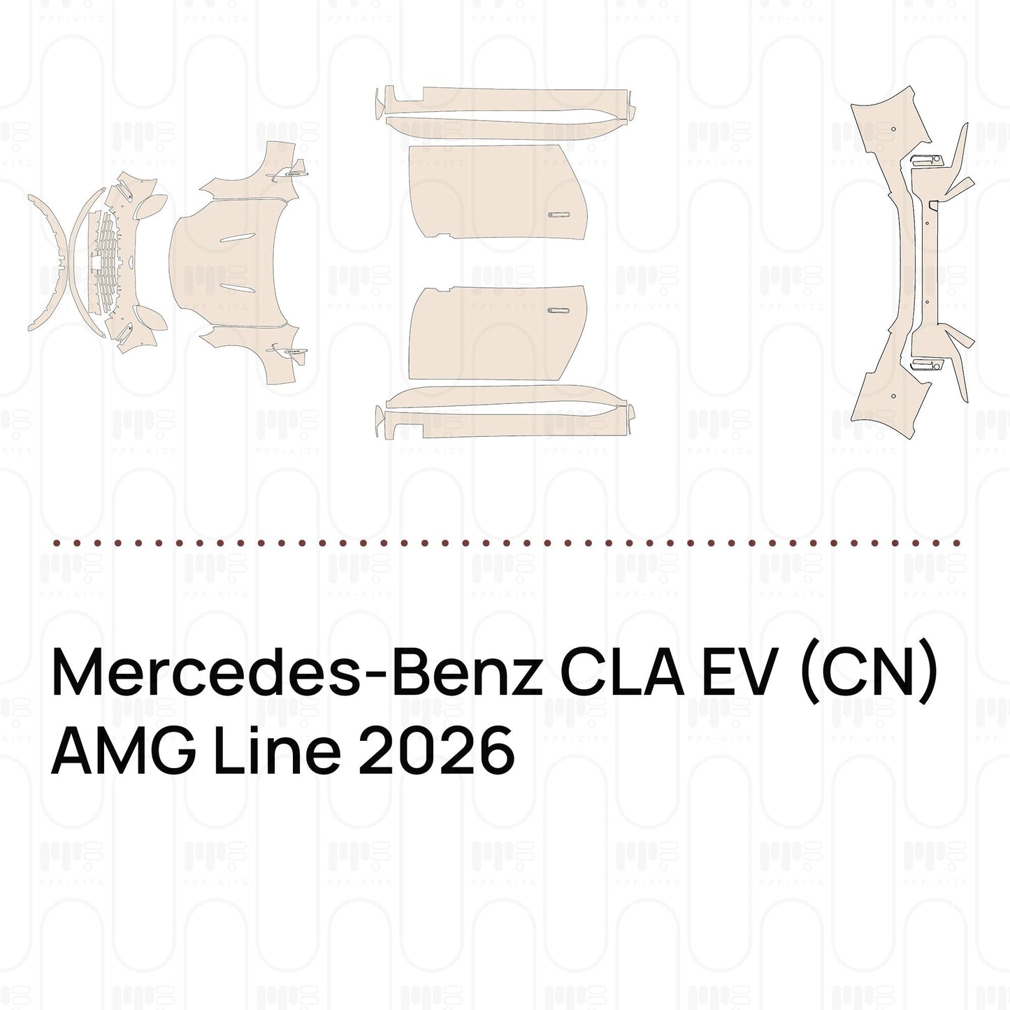 Pre-CutPPFMercedes-BenzCLAEV(CN)AMGLine2026