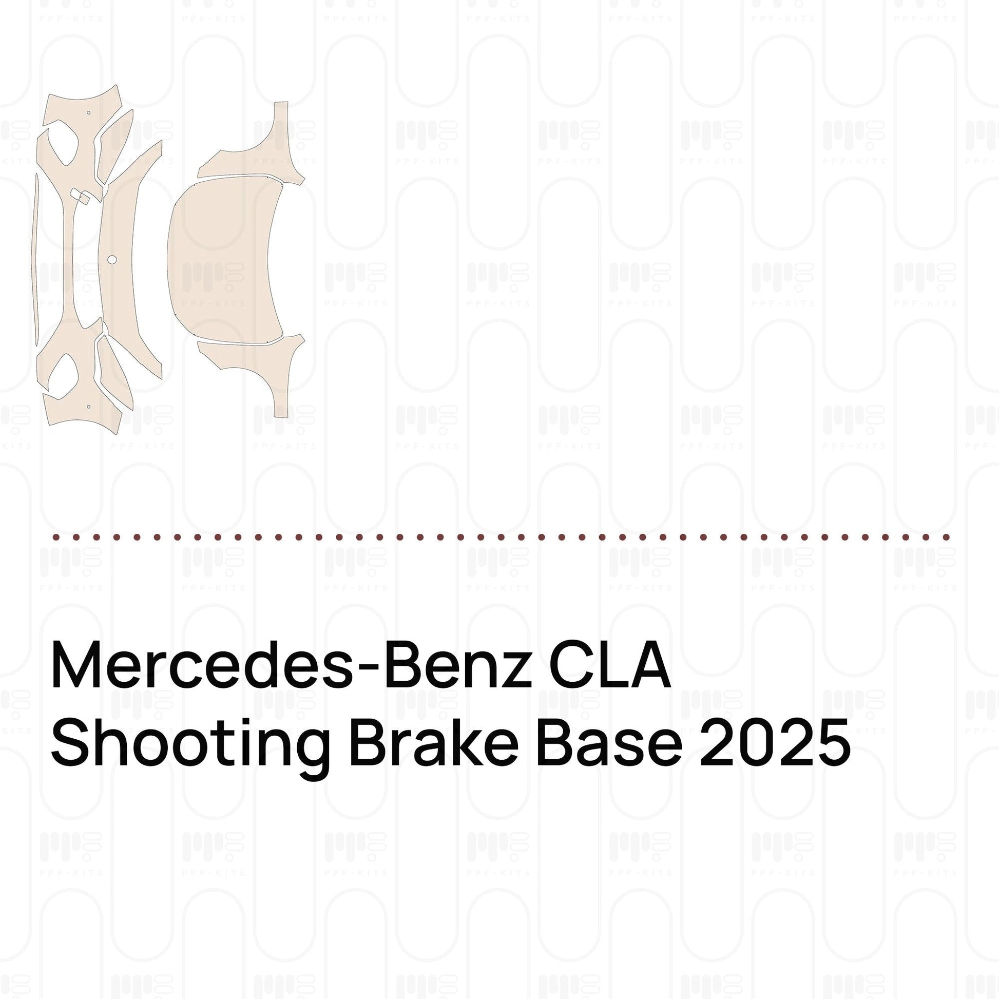 Pre-CutPPFMercedes-BenzCLAShootingBrakeBase2025