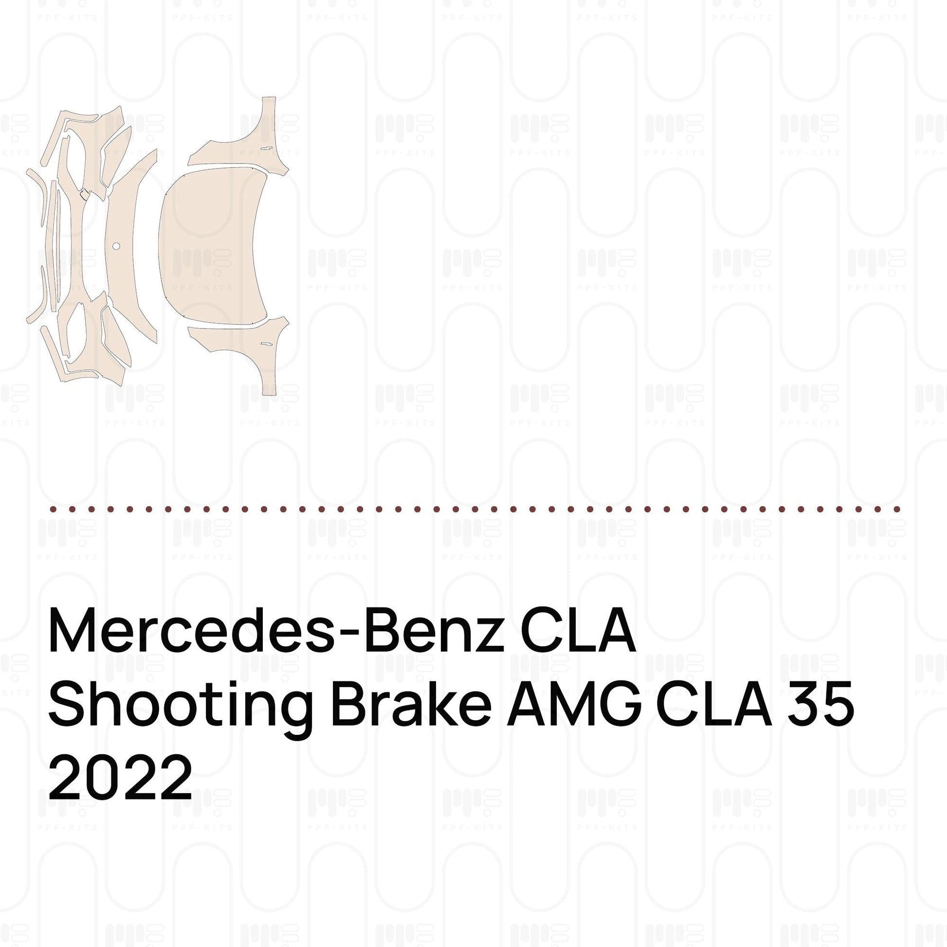 Pre-CutPPFMercedes-BenzCLAShootingBrakeAMGCLA352022