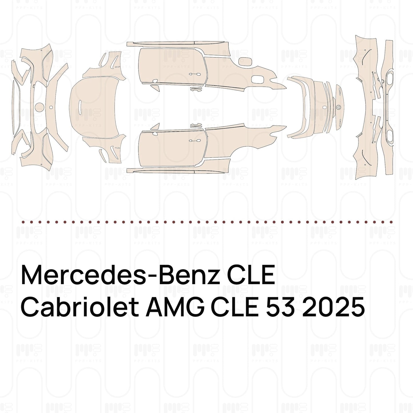 Pre-CutPPFMercedes-BenzCLECabrioletAMGCLE532025